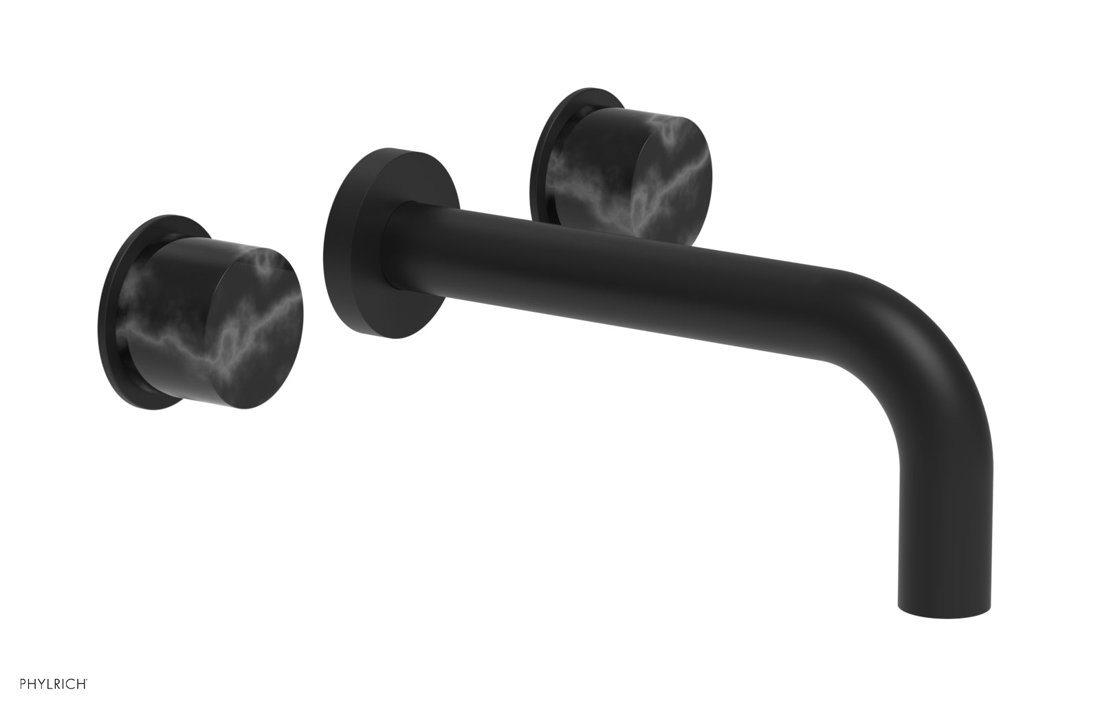 BASIC II Wall Lavatory Set - Black Marble 230-13 — image 1