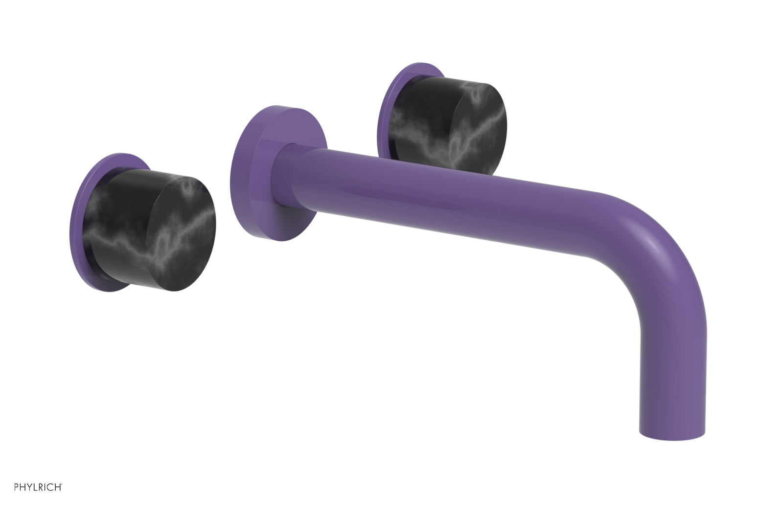 BASIC II Wall Lavatory Set - Black Marble 230-13 — image 1