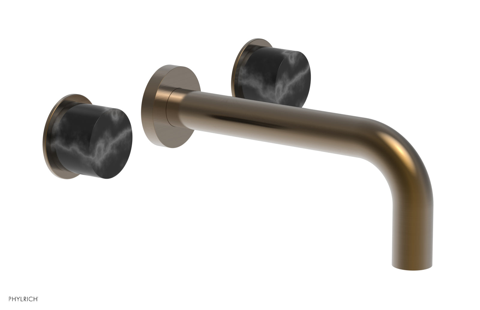 BASIC II Wall Lavatory Set - Black Marble 230-13 — image 1