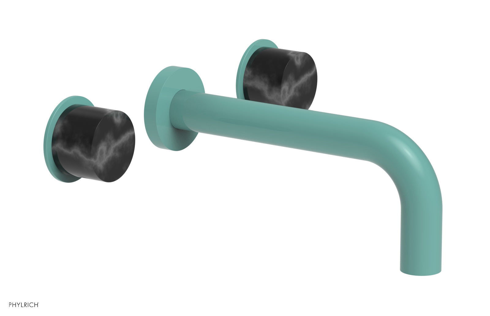 BASIC II Wall Lavatory Set - Black Marble 230-13 — image 1