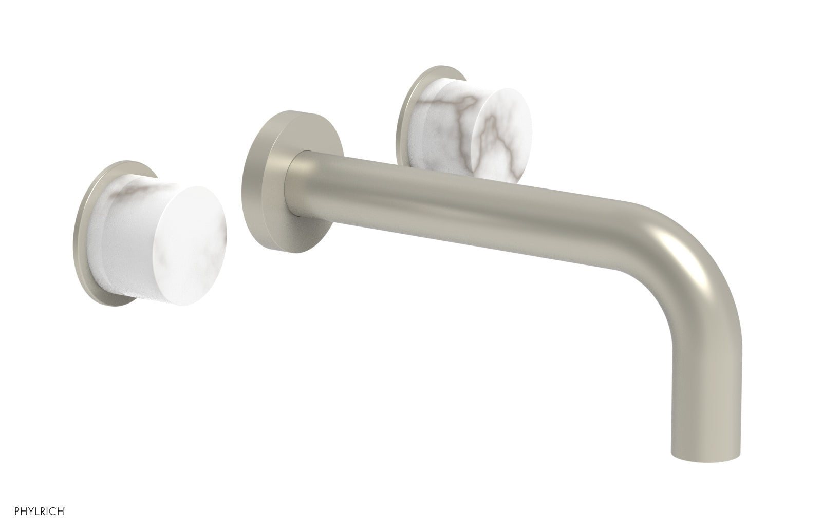 BASIC II Wall Lavatory Set - White Marble 230-13 — image 1