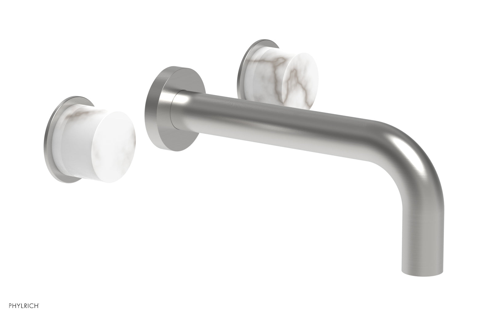 BASIC II Wall Lavatory Set - White Marble 230-13 — image 1