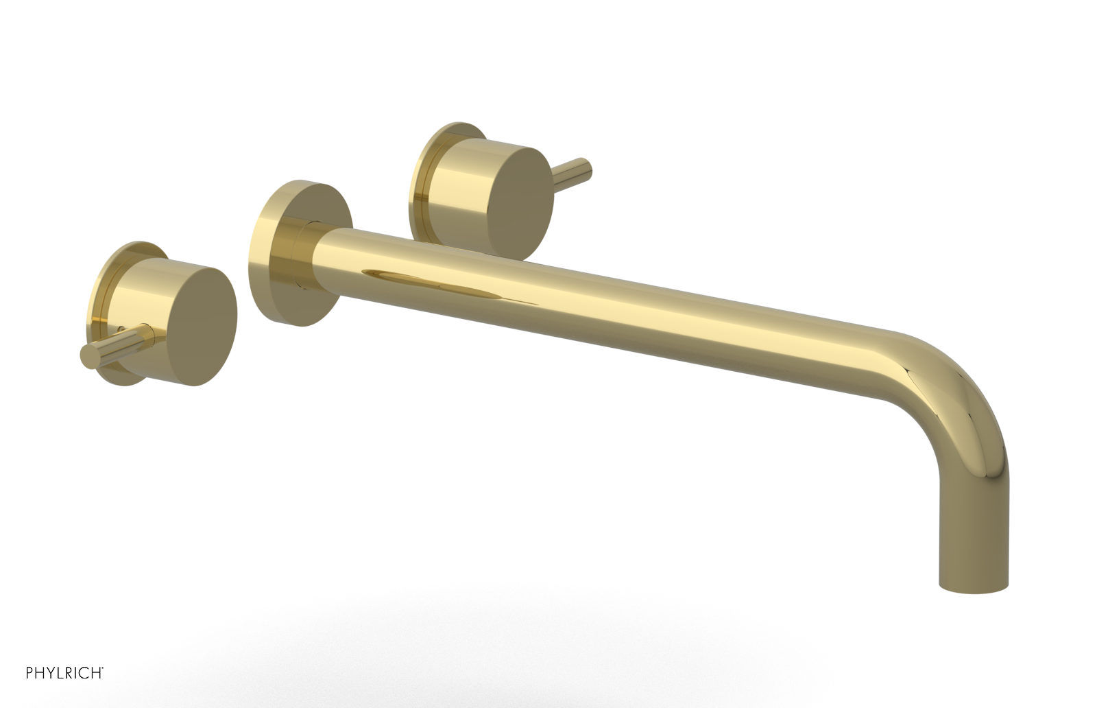 Basic II 12" Wall Lavatory Set - Lever Handles 230-14-12 — image 1