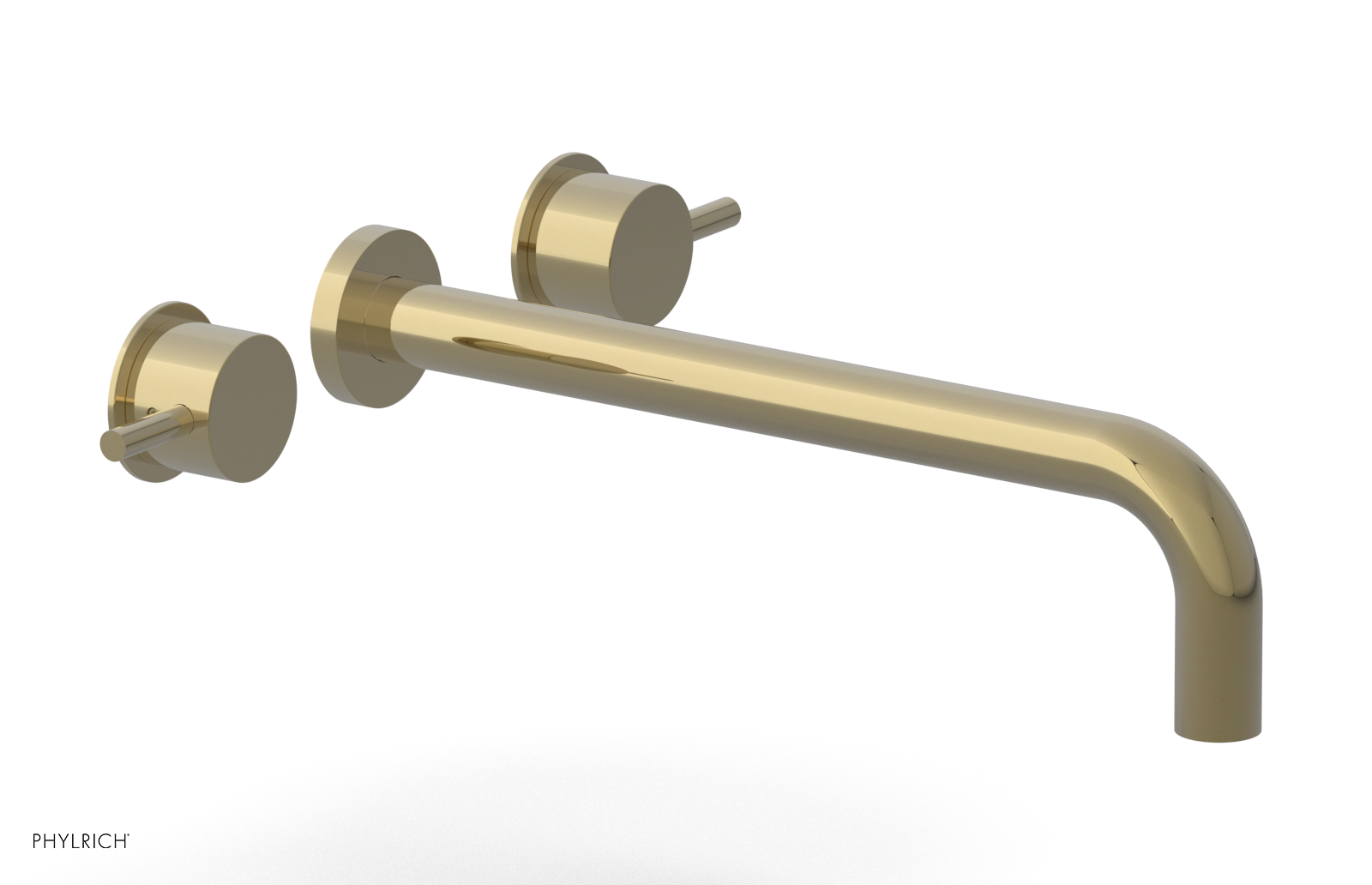 Basic II 12"  Wall Lavatory Set - Lever Handles 230-14-12 — image 1