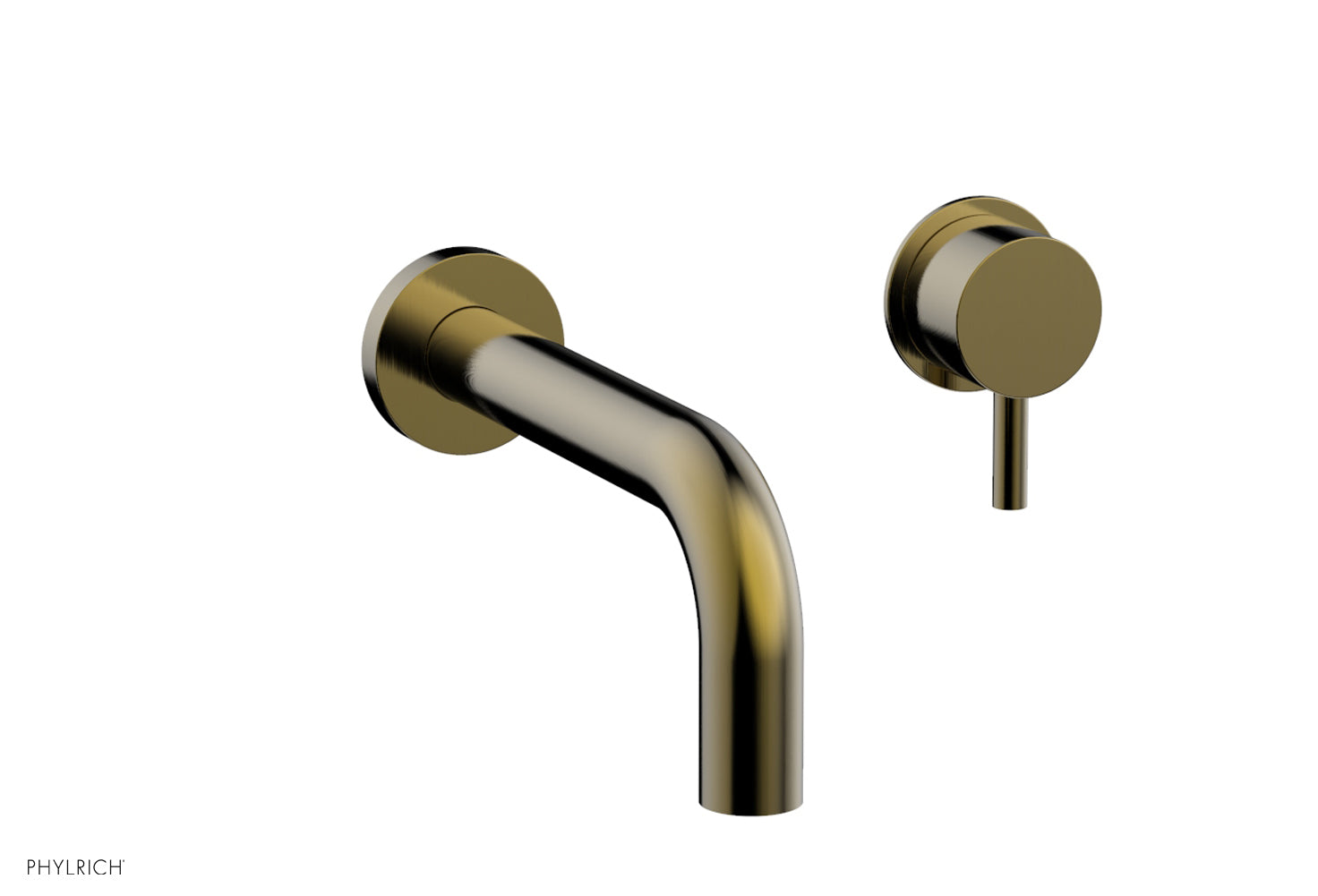 Basic II Single Handle Wall Lavatory Set - Lever Handle 230-15