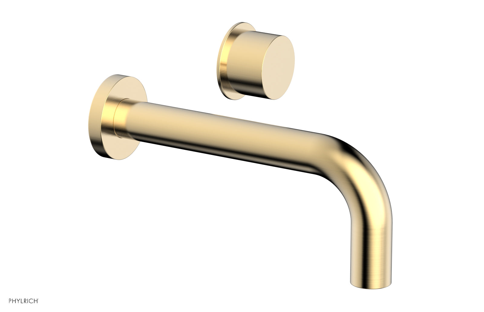 Basic II Single Handle Wall Lavatory Set - Smooth Handle 230-16 — thumbnail 2