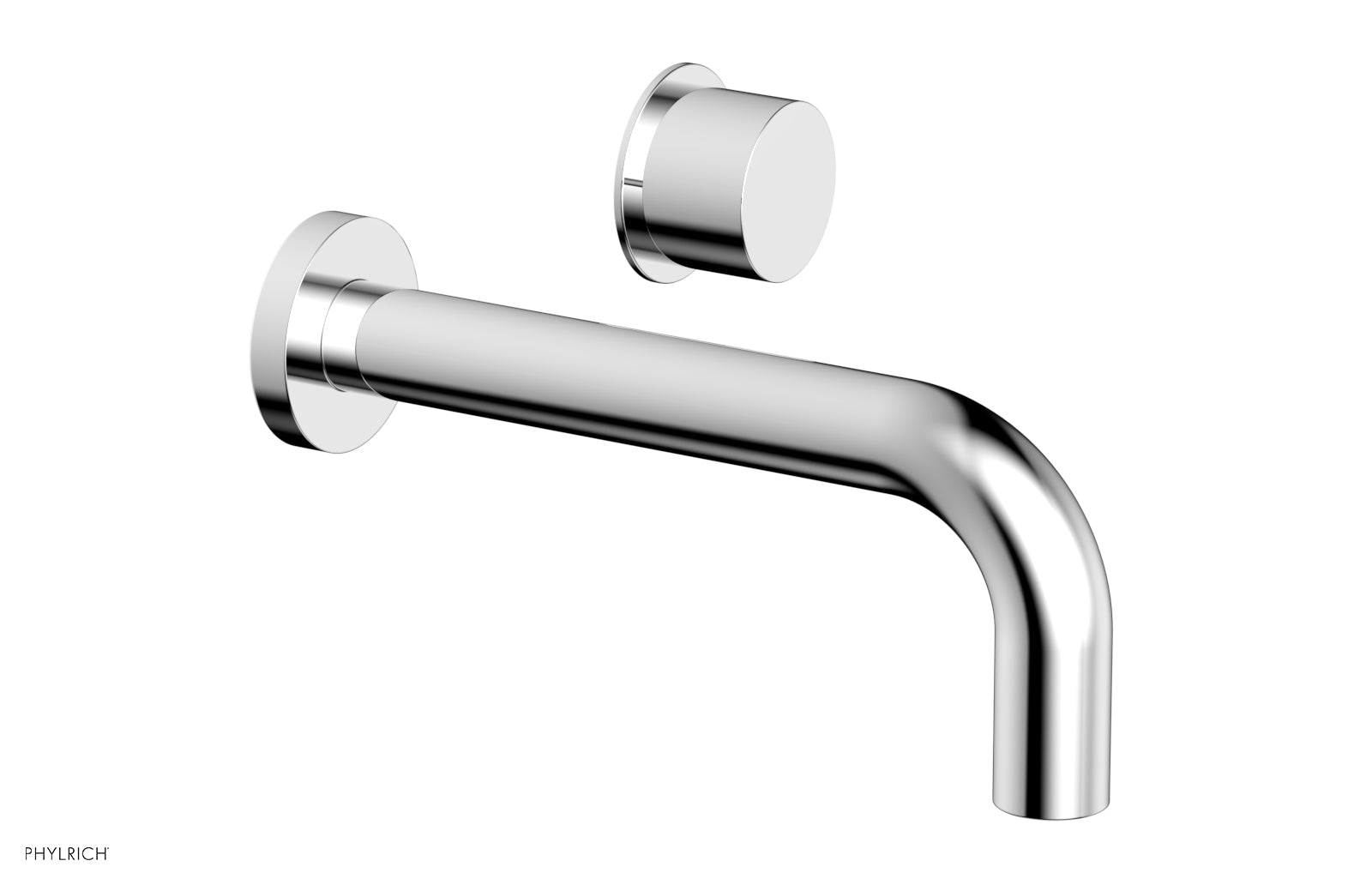 Basic II Single Handle Wall Lavatory Set - Smooth Handle 230-16 — image 1