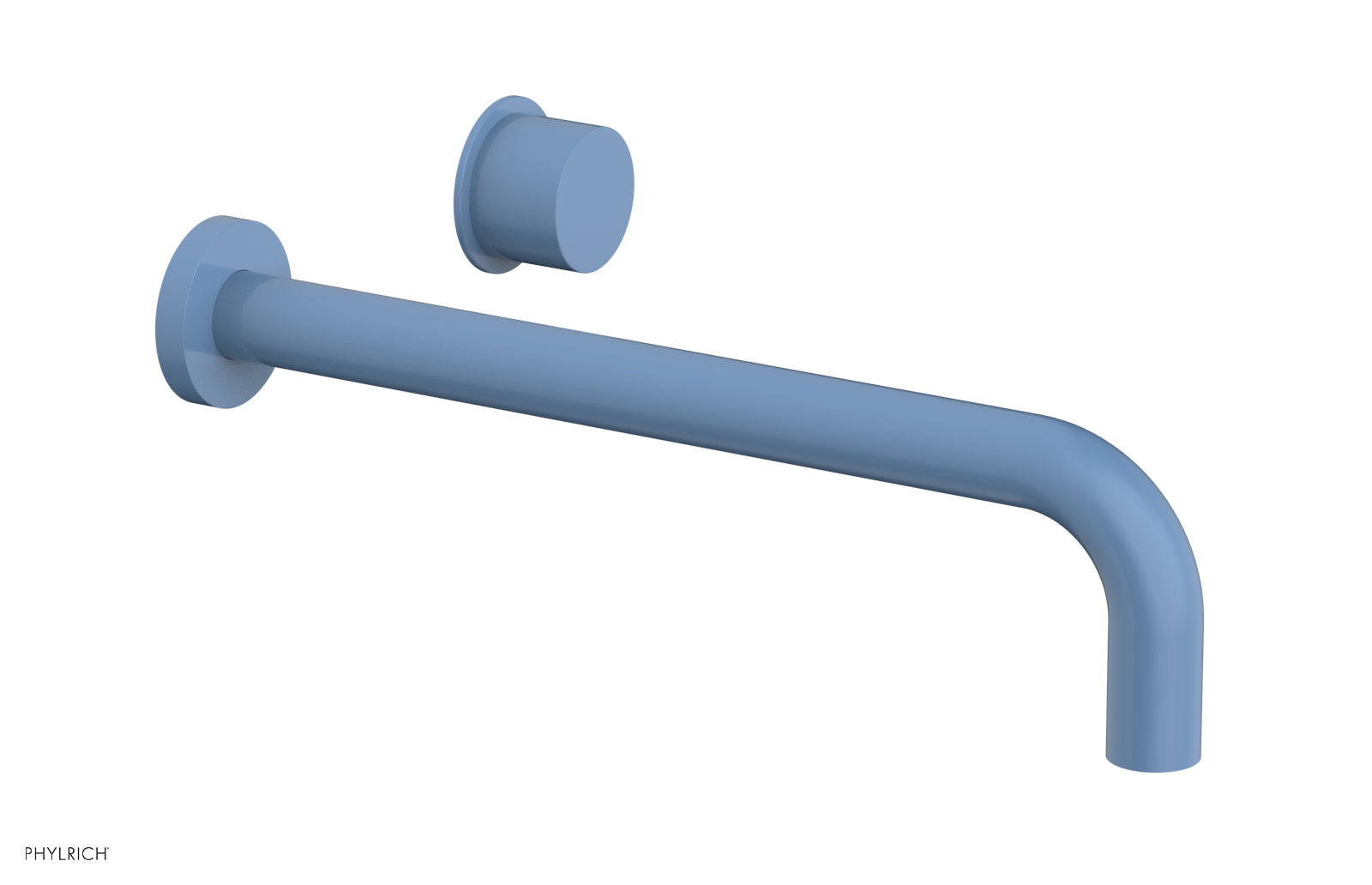 Basic II 12" Single Handle Wall Lavatory Set - Smooth Handle 230-16-12 — image 1