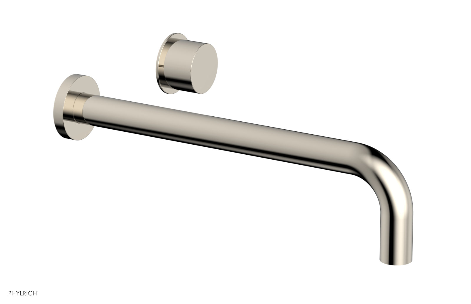 Basic II 12" Single Handle Wall Lavatory Set - Smooth Handle 230-16-12 — thumbnail 3