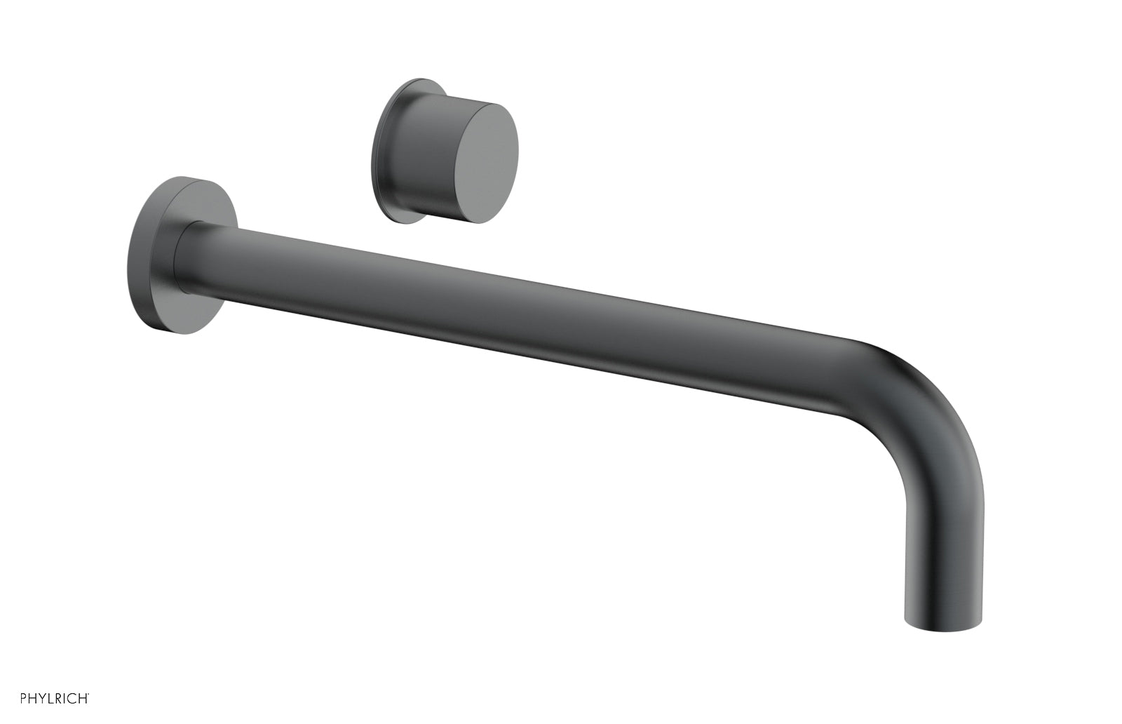 Basic II 12" Single Handle Wall Lavatory Set - Smooth Handle 230-16-12 — image 1