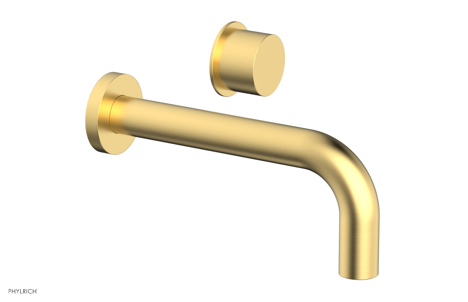 Basic II Single Handle Wall Lavatory Set - Smooth Handle 230-16 — image 1