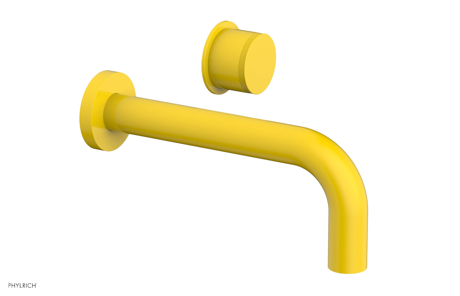 Basic II Single Handle Wall Lavatory Set - Knurled Handle 230-18