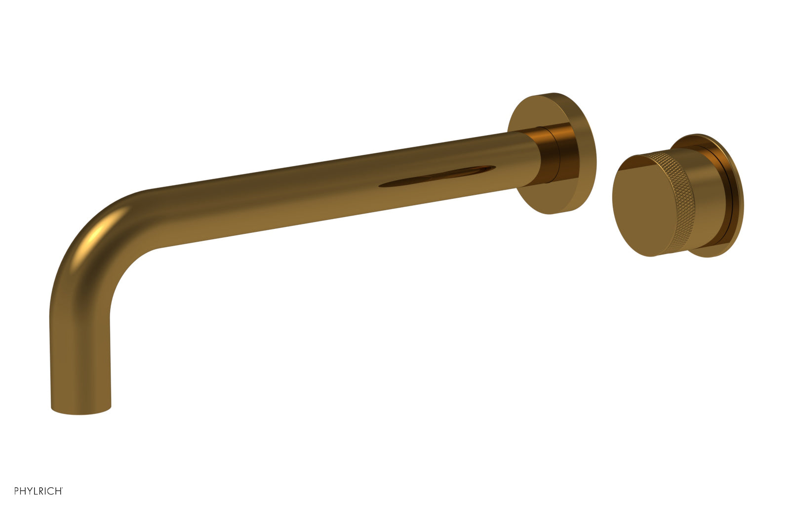 Basic II 10" Single Handle Wall Lavatory Set - Knurled Handle 230-18-10 — image 1