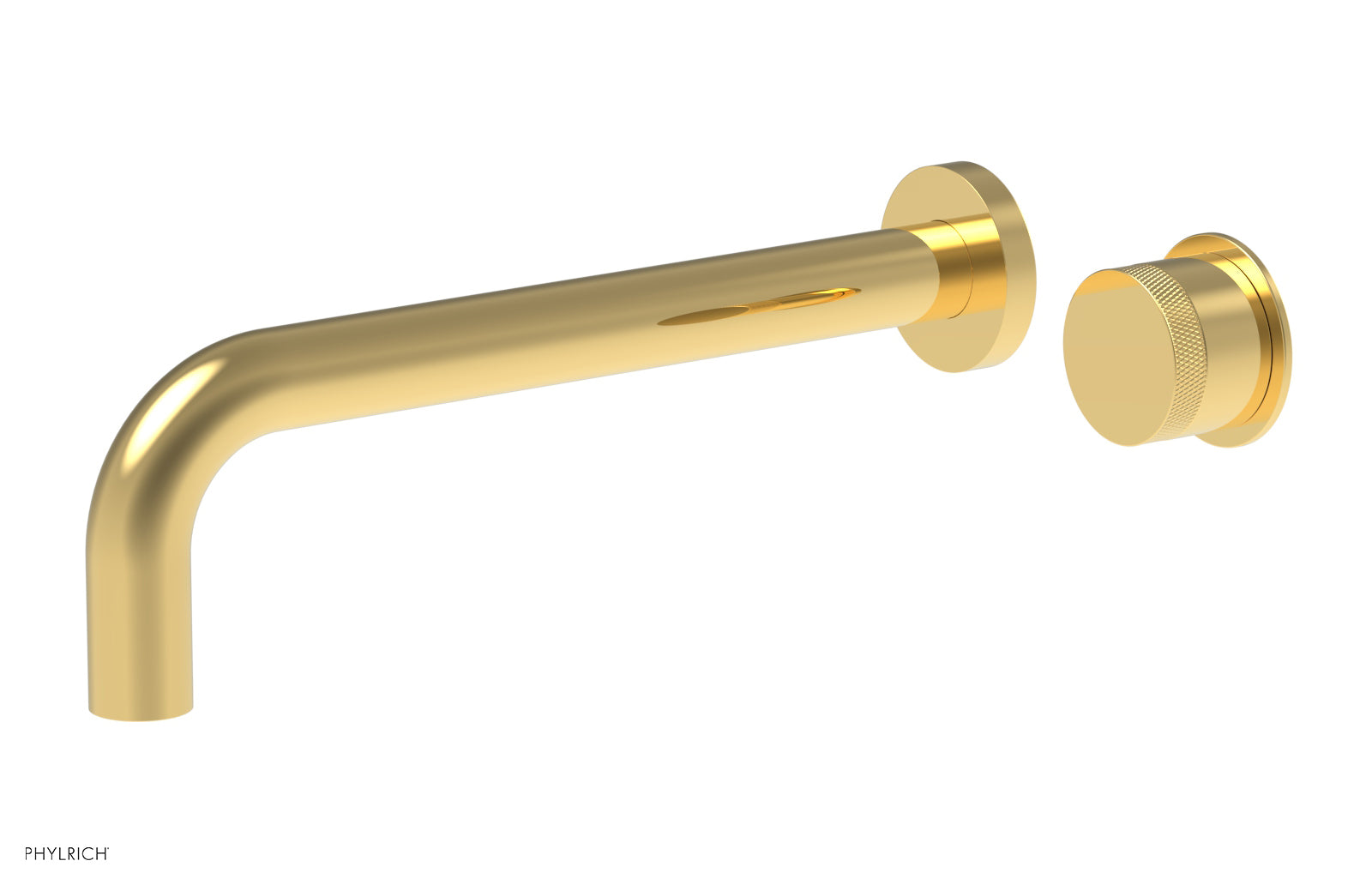 Basic II 10" Single Handle Wall Lavatory Set - Knurled Handle 230-18-10 — image 1