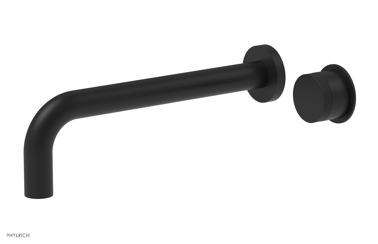 Basic II 10" Single Handle Wall Lavatory Set - Knurled Handle 230-18-10 — image 1