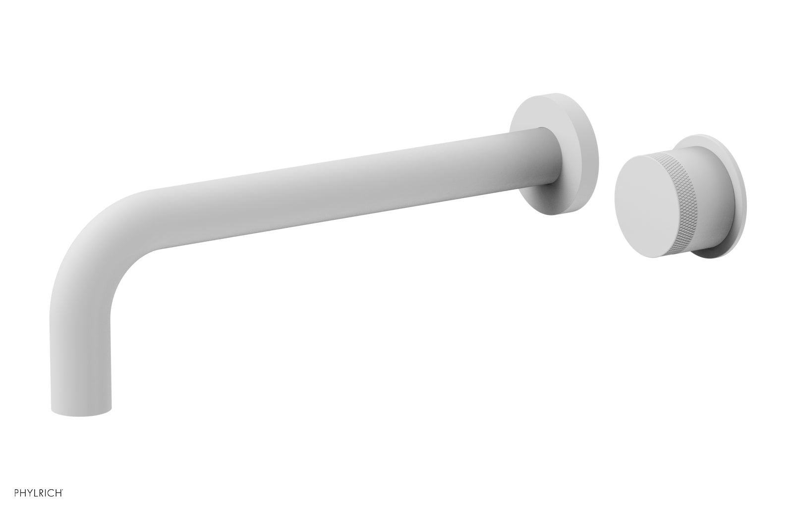 Basic II 10" Single Handle Wall Lavatory Set - Knurled Handle 230-18-10 — image 1