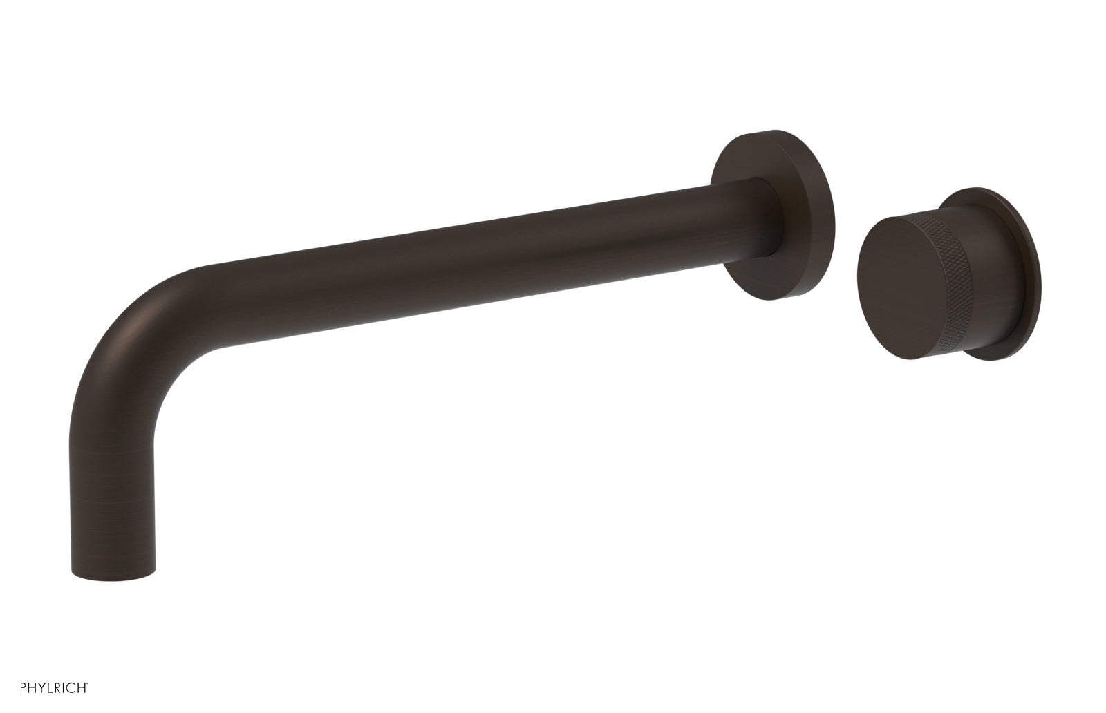 Basic II 10" Single Handle Wall Lavatory Set - Knurled Handle 230-18-10 — image 1