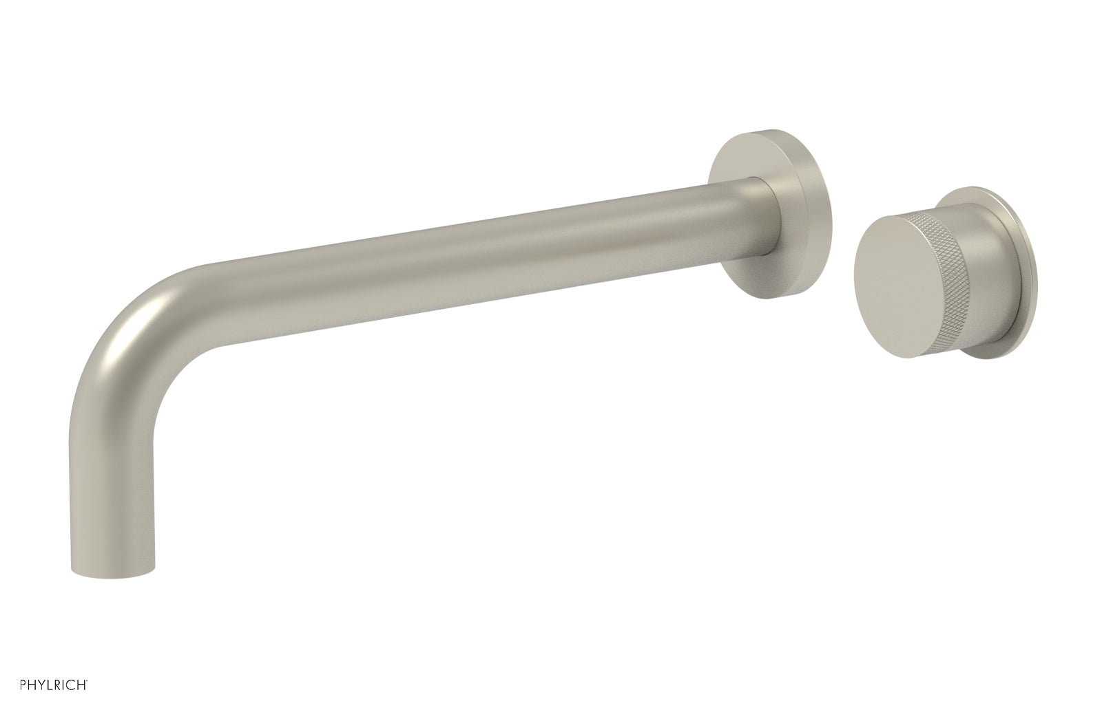 Basic II 10" Single Handle Wall Lavatory Set - Knurled Handle 230-18-10 — image 1