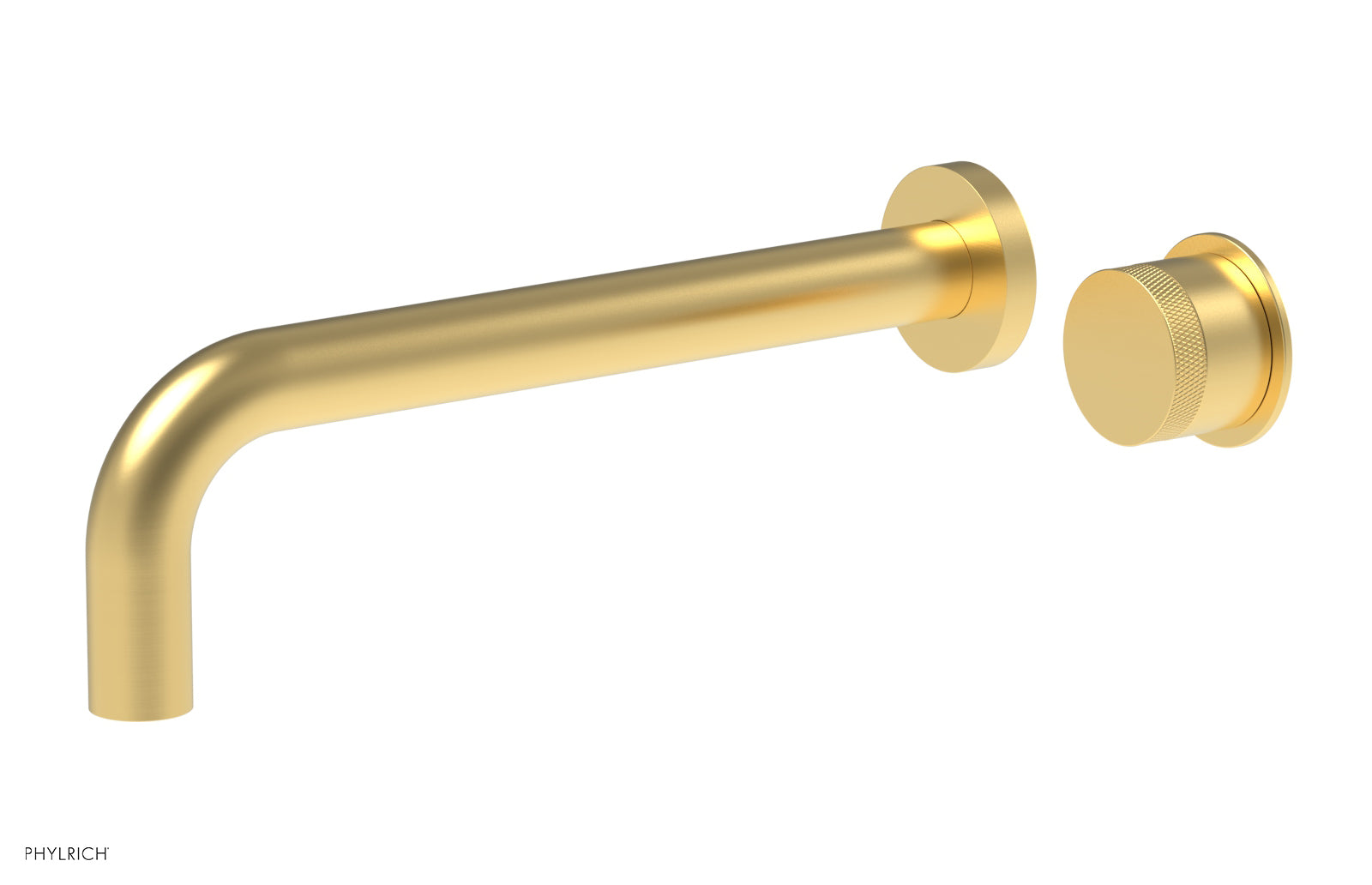 Basic II 10" Single Handle Wall Lavatory Set - Knurled Handle 230-18-10 — image 1