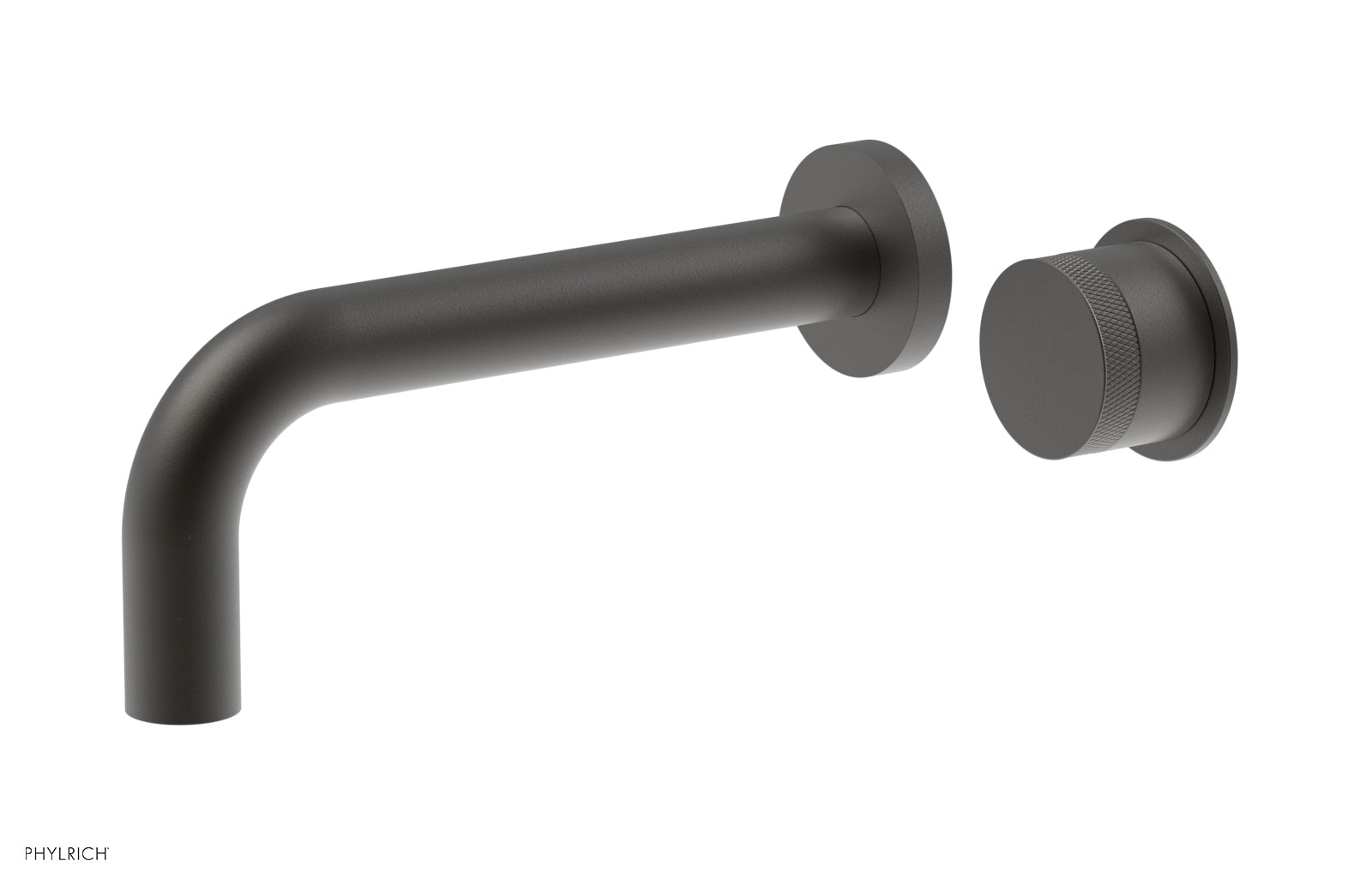 Basic II Single Handle Wall Lavatory Set - Knurled Handle 230-18 — image 1