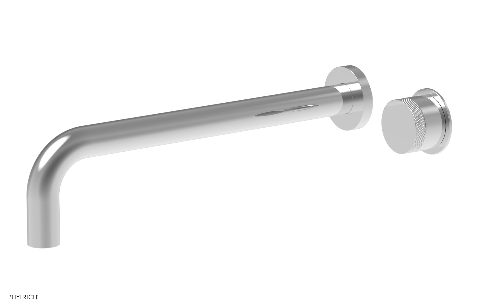 Basic II 12" Single Handle Wall Lavatory Set - Knurled Handle 230-18-12 — thumbnail 2