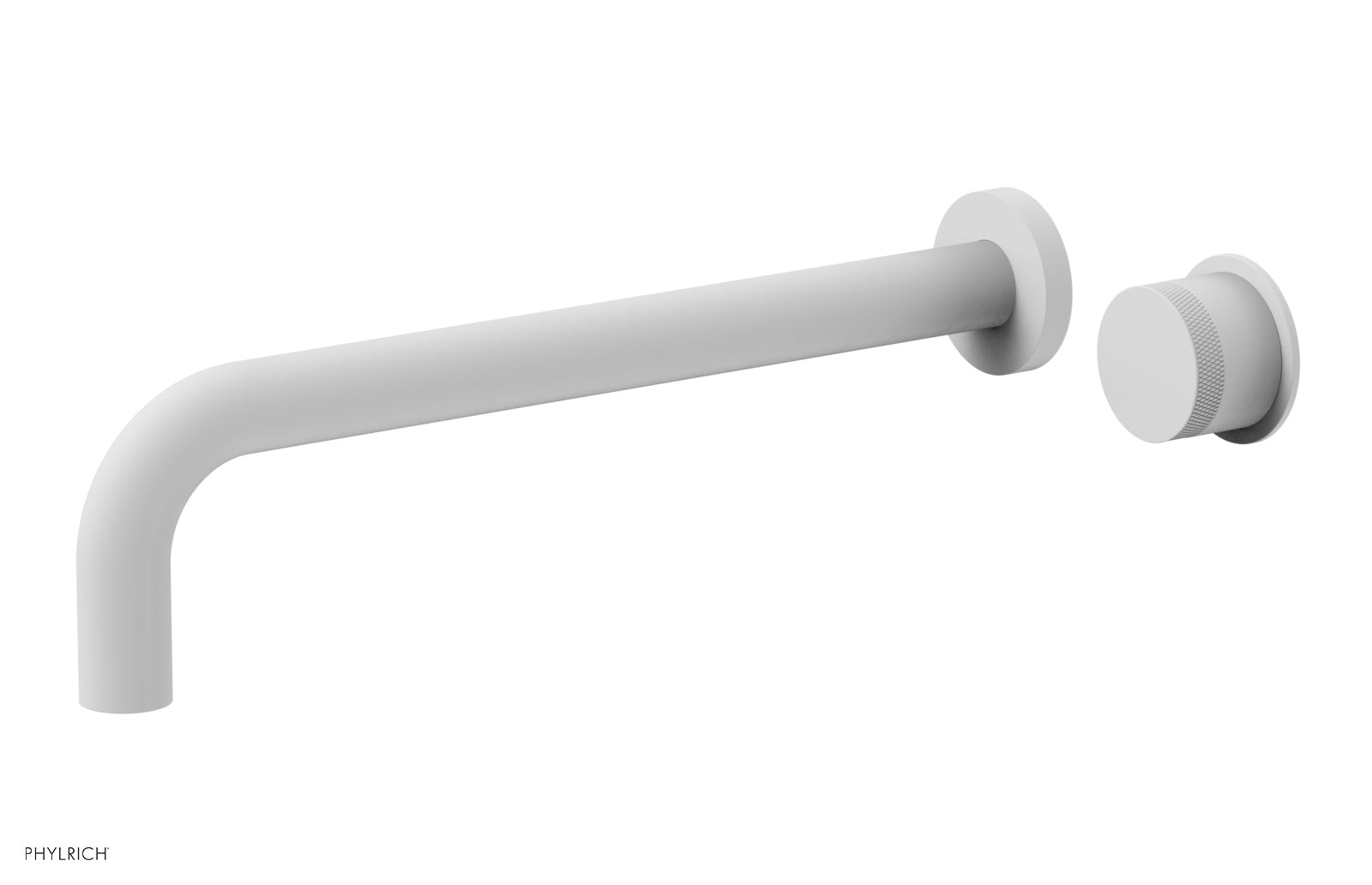 Basic II 12" Single Handle Wall Lavatory Set - Knurled Handle 230-18-12 — image 1