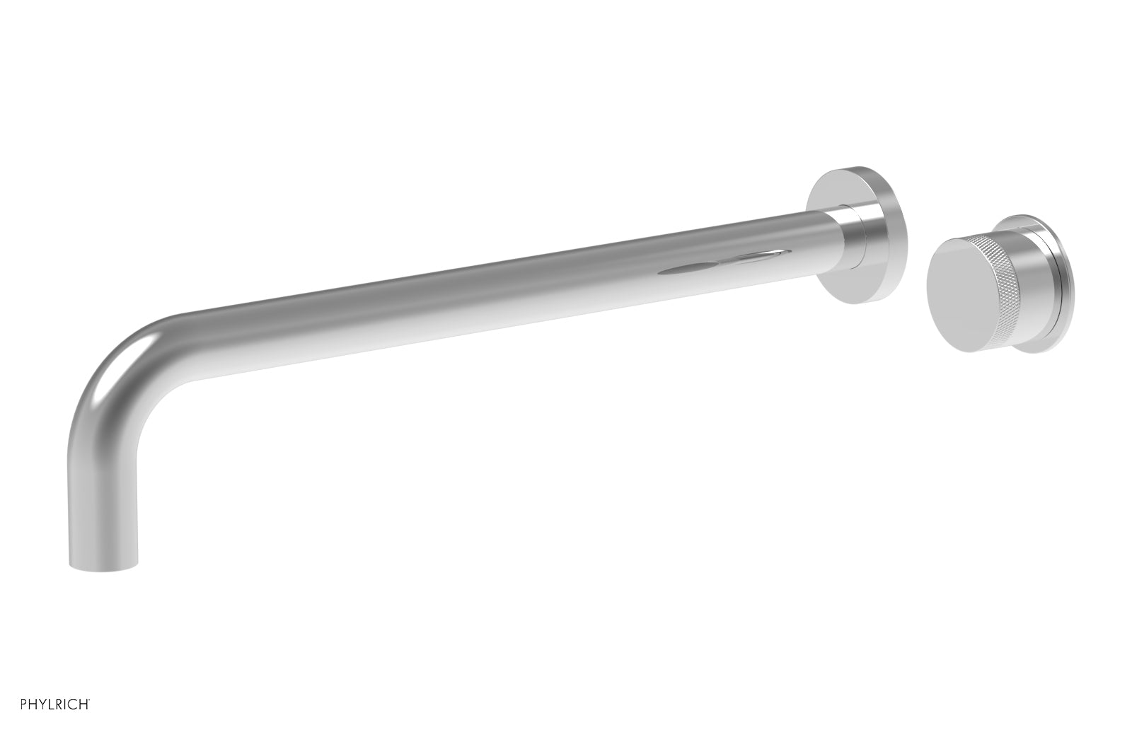 Basic II 14" Single Handle Wall Lavatory Set - Knurled Handle 230-18-14 — image 1