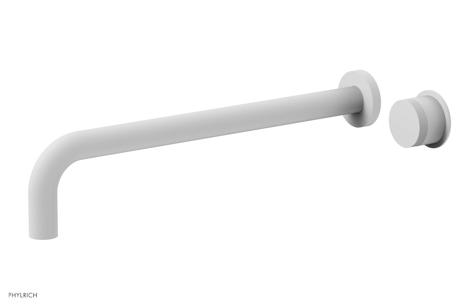 Basic II 14" Single Handle Wall Lavatory Set - Knurled Handle 230-18-14 — image 1