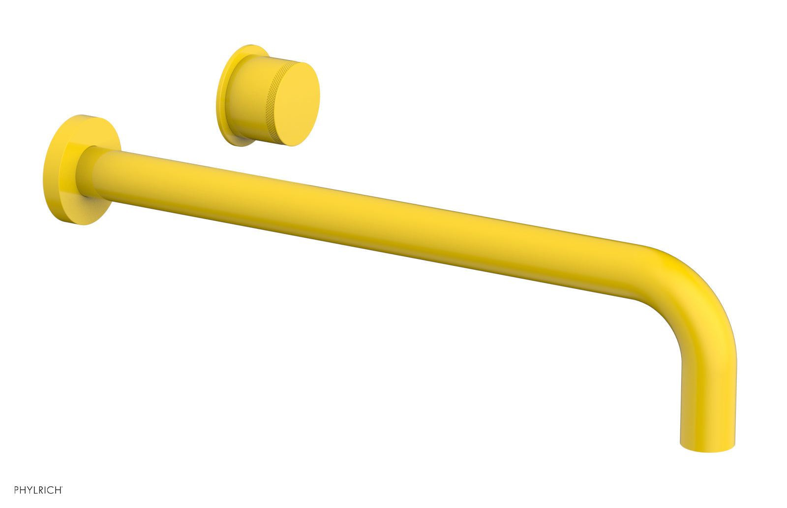 Basic II 14" Single Handle Wall Lavatory Set - Knurled Handle 230-18-14 — image 1