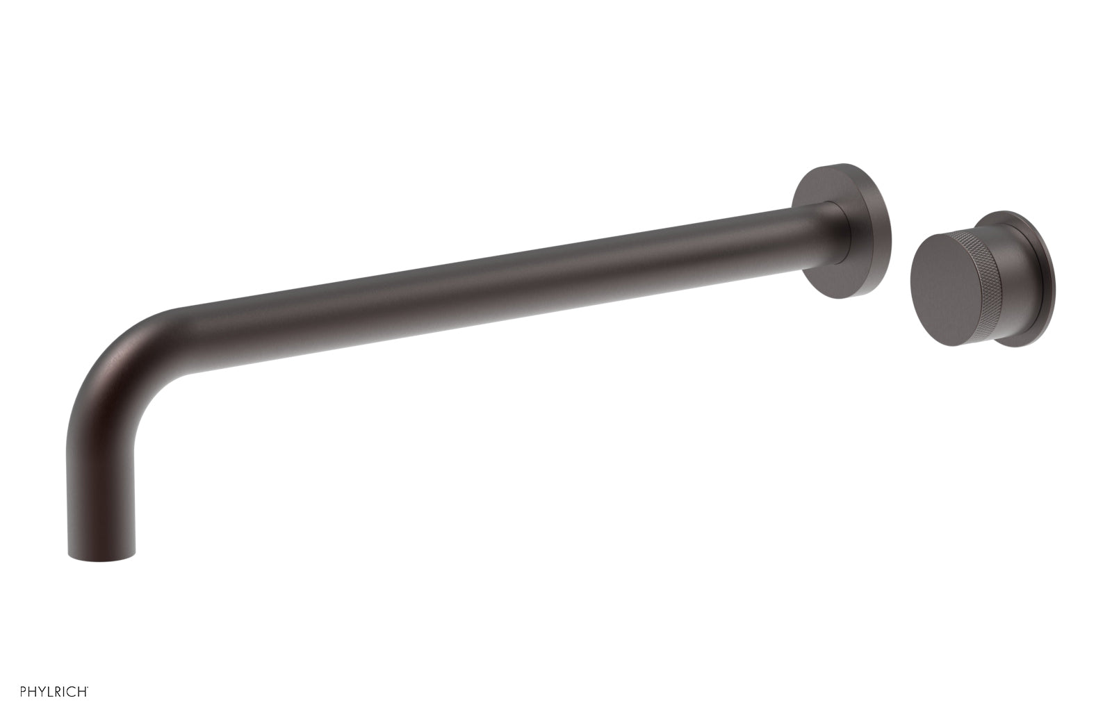 Basic II 14" Single Handle Wall Lavatory Set - Knurled Handle 230-18-14 — image 1