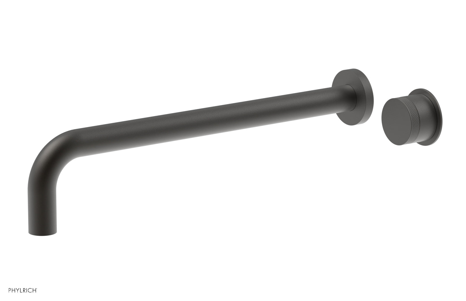 Basic II 14" Single Handle Wall Lavatory Set - Knurled Handle 230-18-14 — image 1