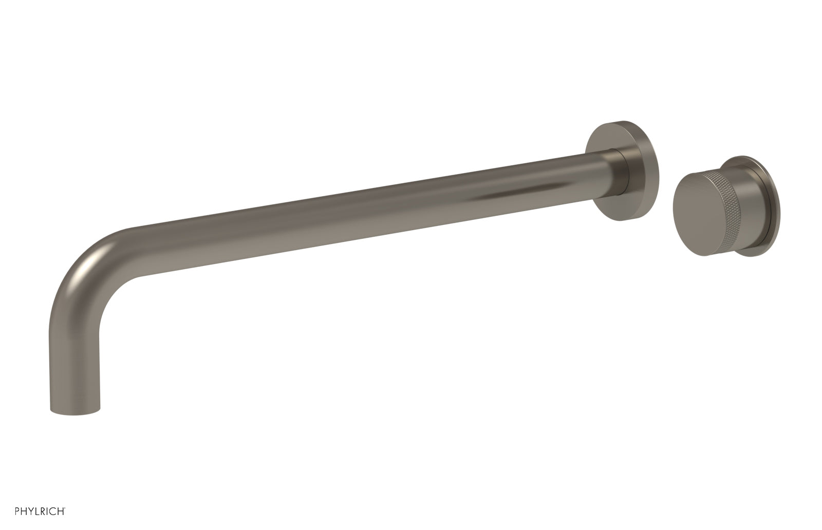 Basic II 14" Single Handle Wall Lavatory Set - Knurled Handle 230-18-14 — image 1