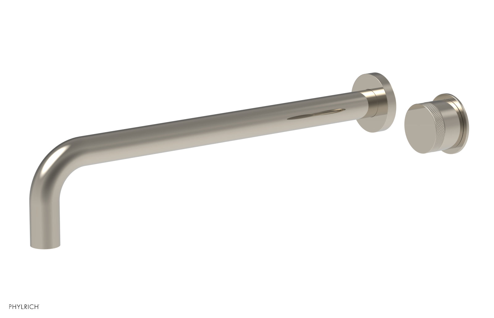 Basic II 14" Single Handle Wall Lavatory Set - Knurled Handle 230-18-14 — thumbnail 3