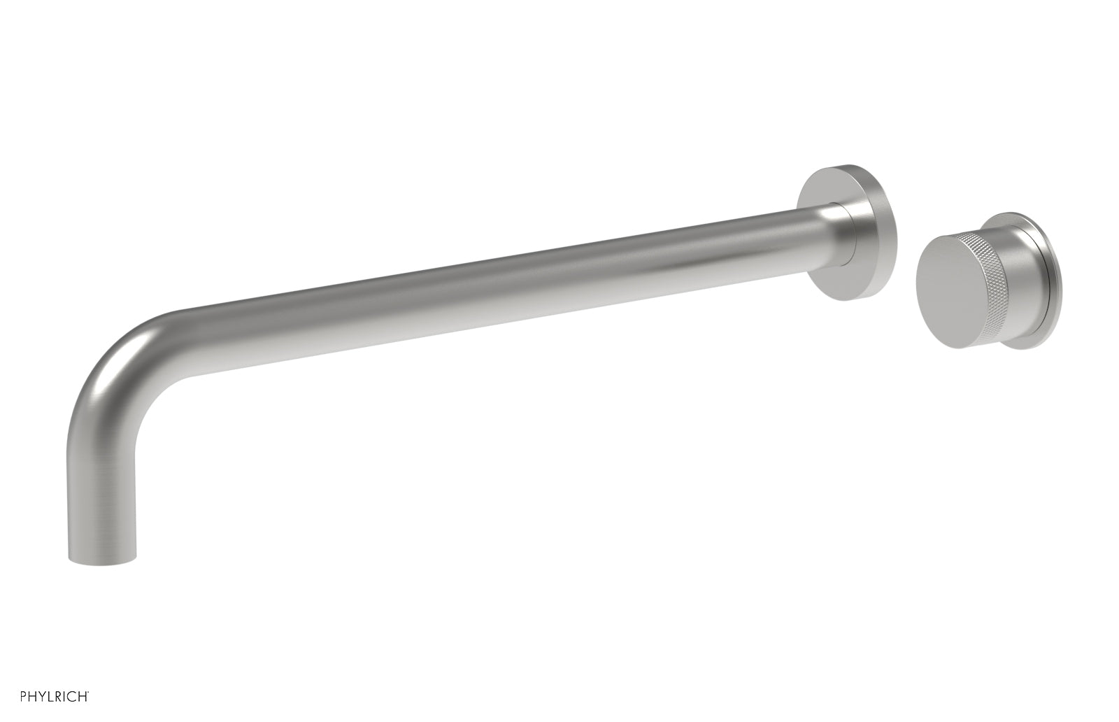 Basic II 14" Single Handle Wall Lavatory Set - Knurled Handle 230-18-14 — image 1