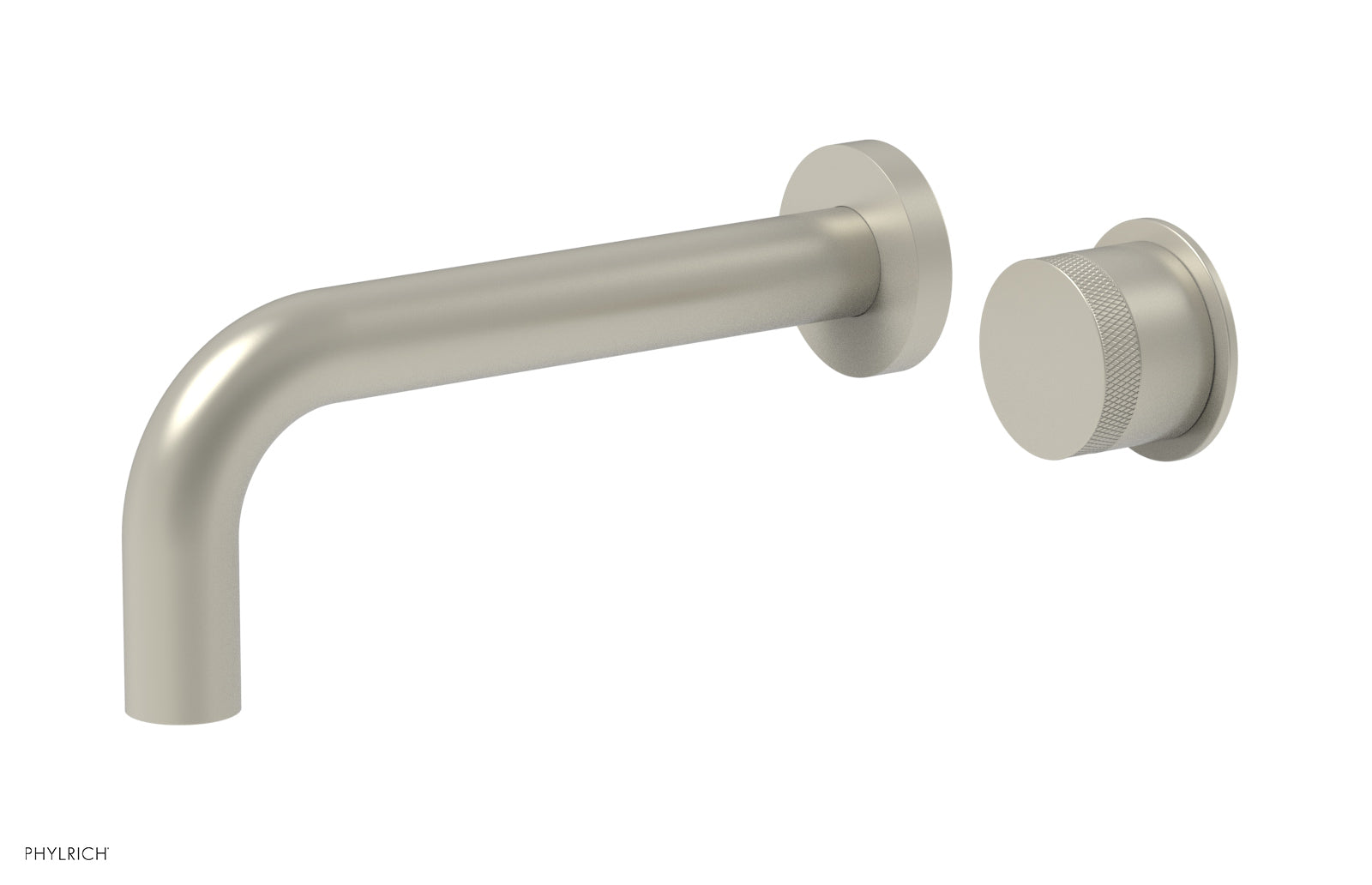 Basic II Single Handle Wall Lavatory Set - Knurled Handle 230-18 — image 1
