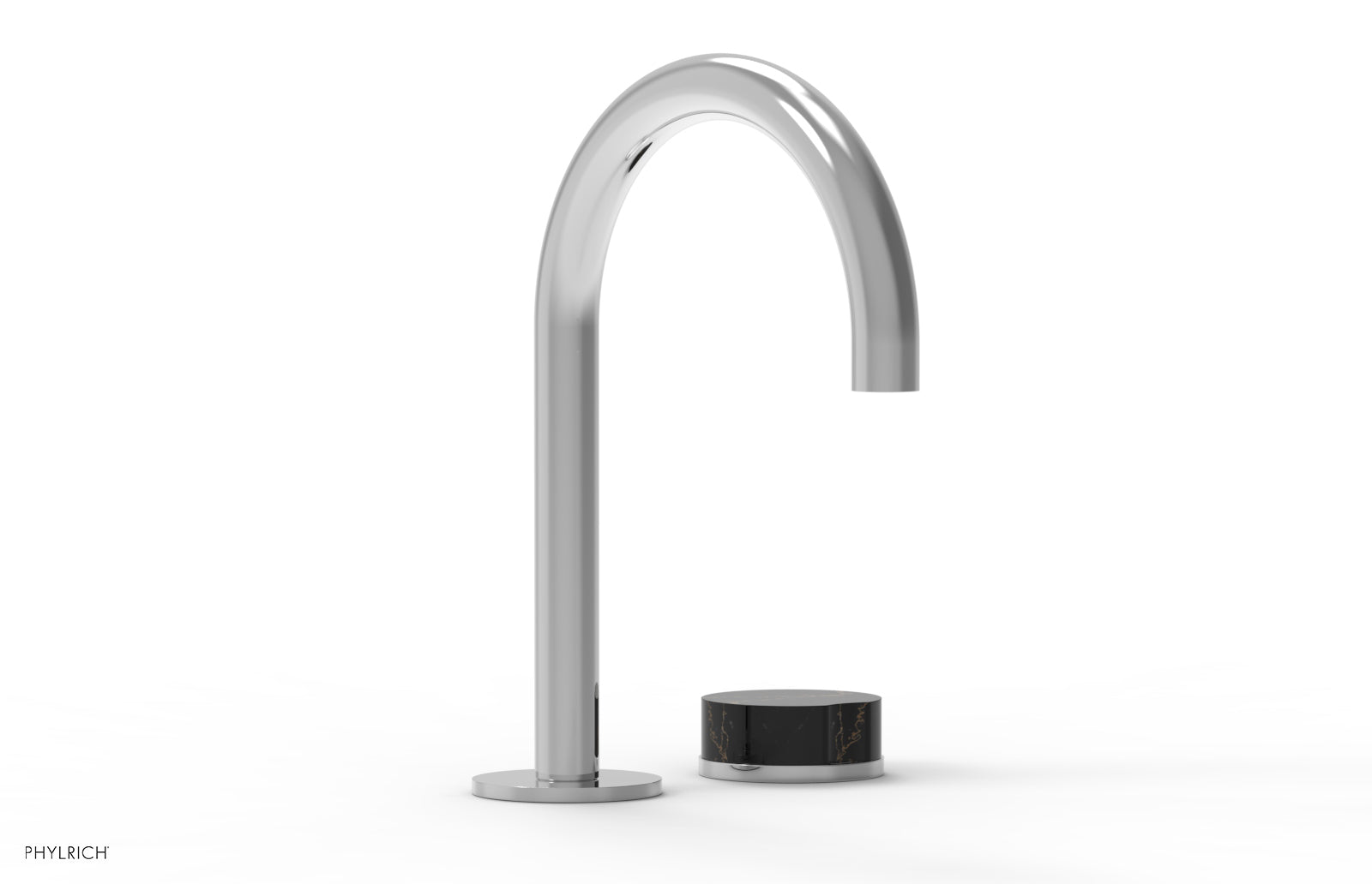 CIRC - Single Handle Faucet - High Spout, Marble Handles 250-06 — thumbnail 2