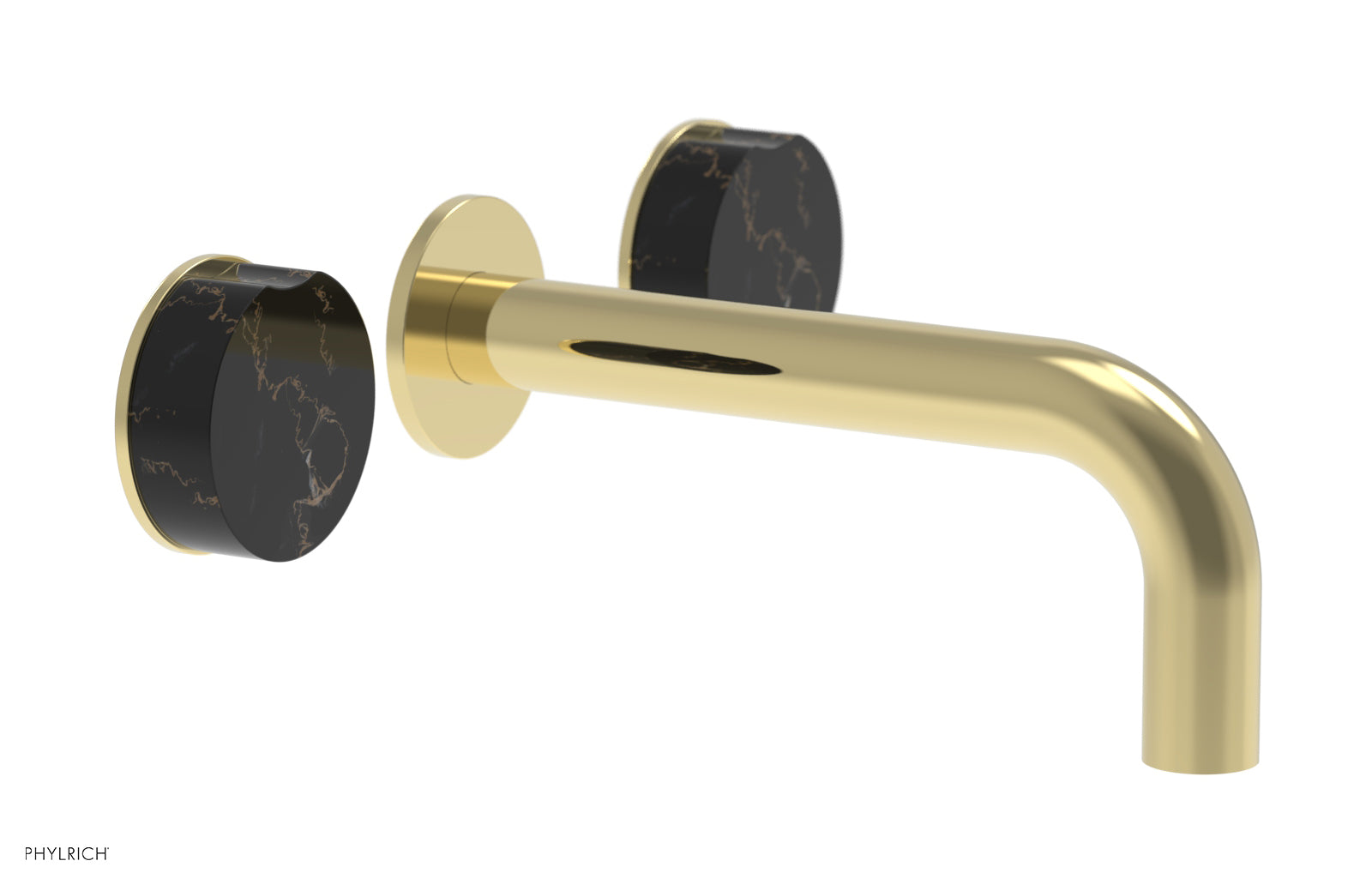 CIRC - Wall Lavatory Set , Marble Handles 250-13 — image 1