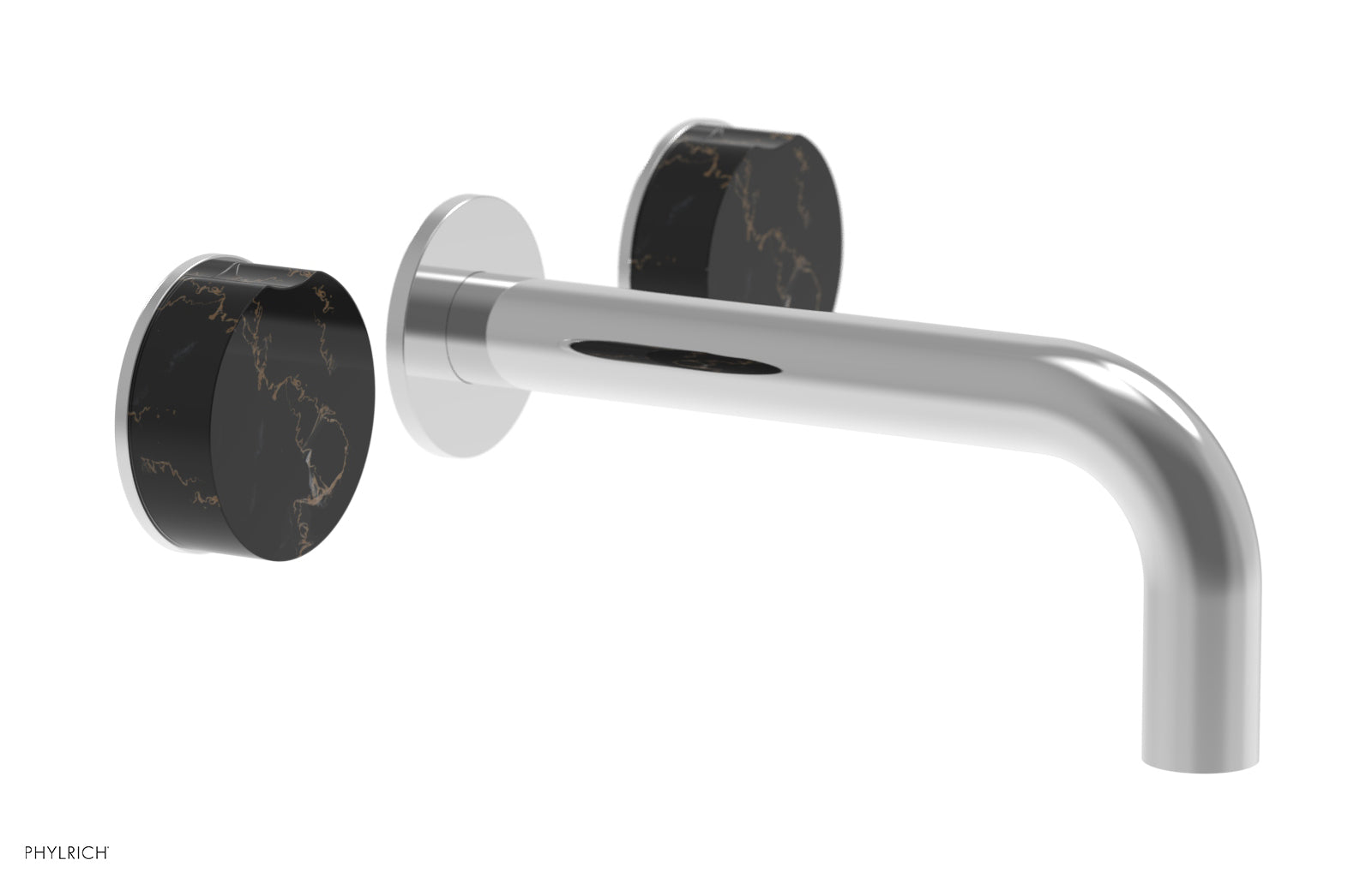 CIRC - Wall Lavatory Set , Marble Handles 250-13 — thumbnail 2