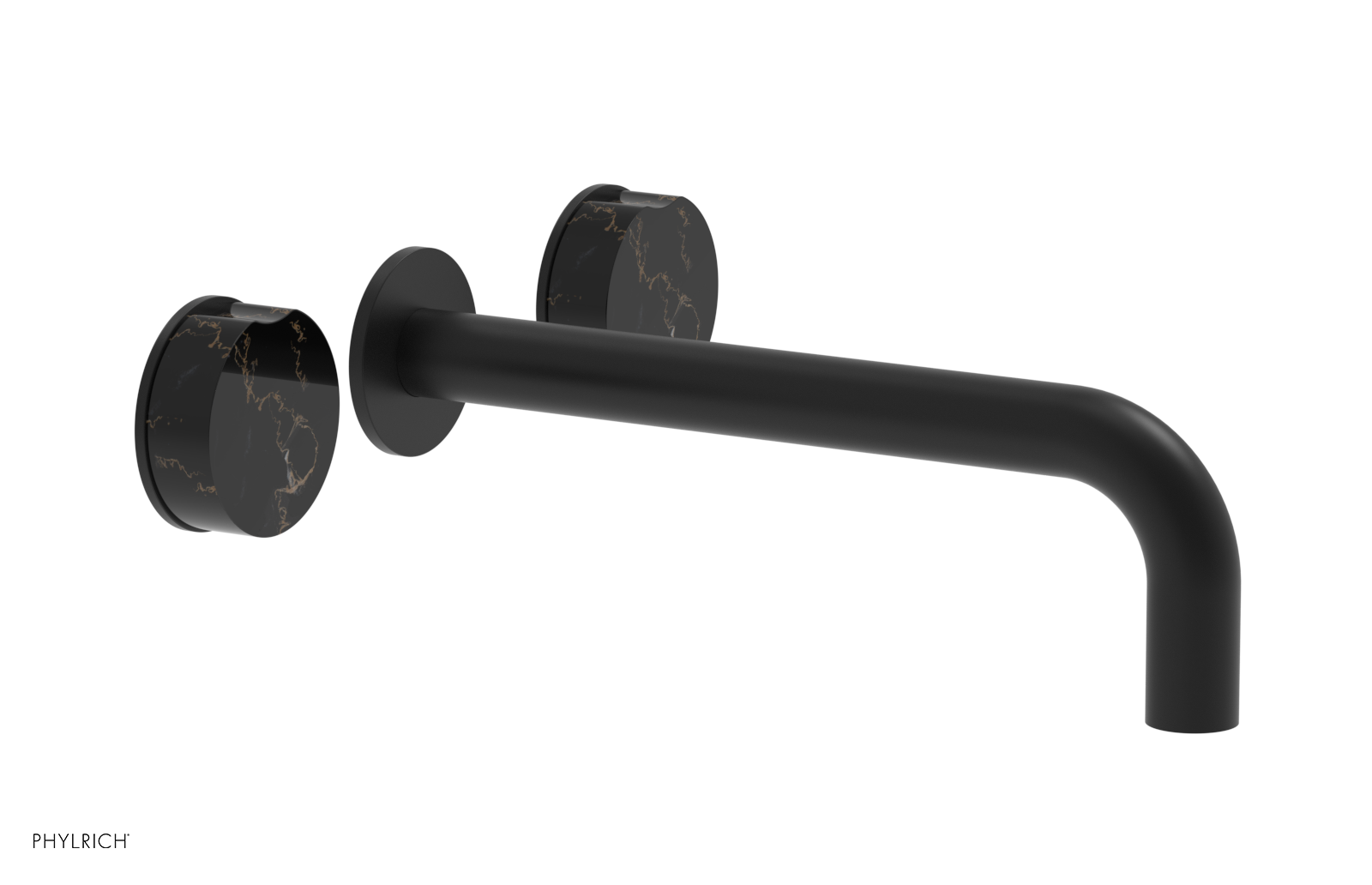 CIRC - 10" Wall Lavatory Set , Marble Handles 250-13-10 — image 1