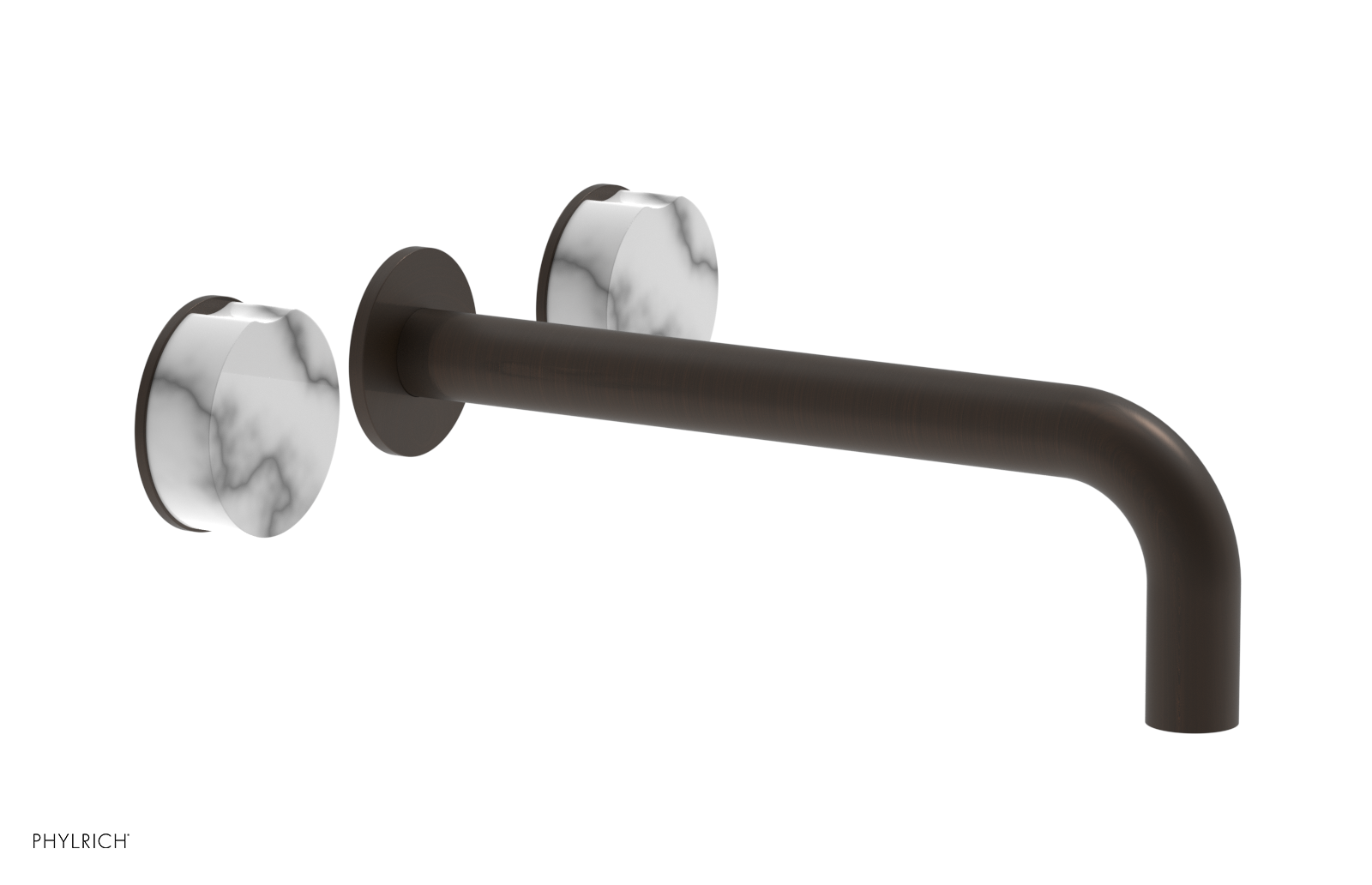 CIRC - 10" Wall Lavatory Set , Marble Handles 250-13-10 — image 1