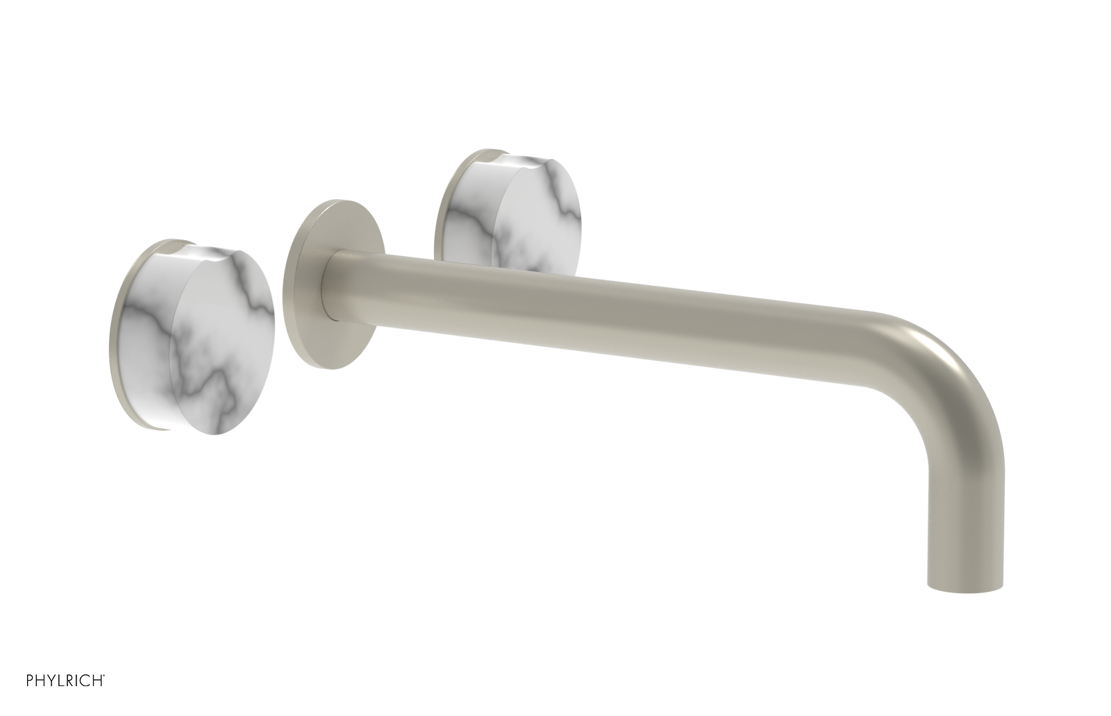 CIRC - 10" Wall Lavatory Set , Marble Handles 250-13-10 — image 1