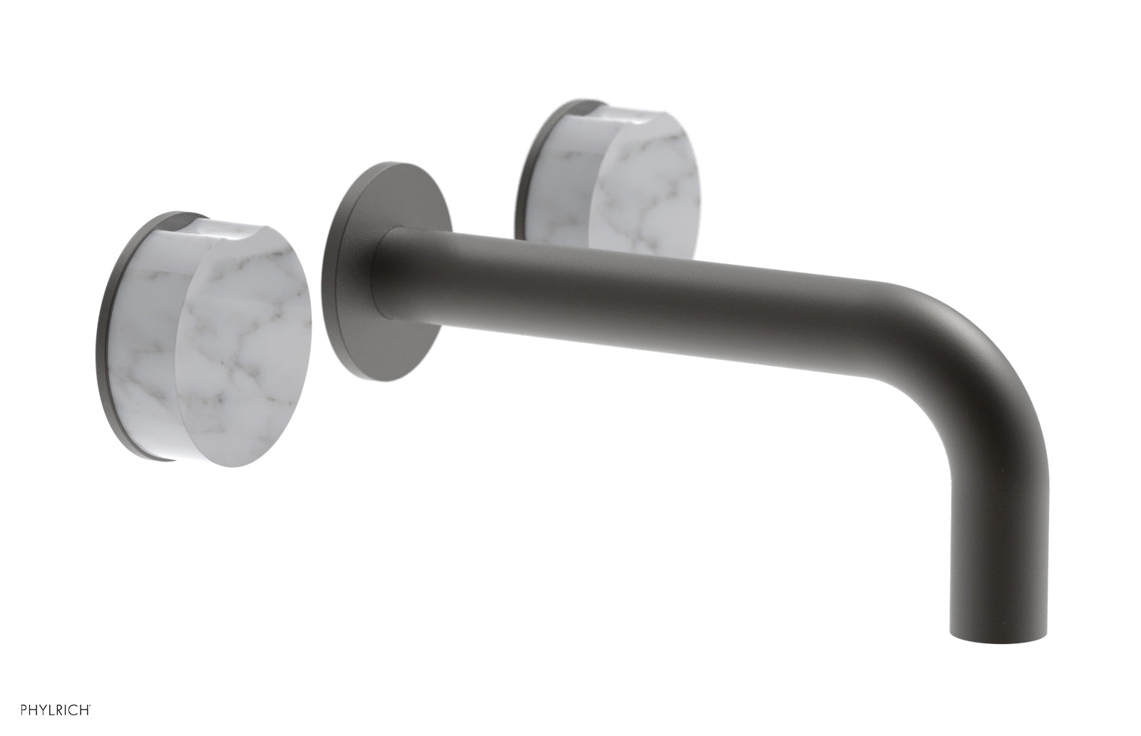 CIRC - Wall Lavatory Set , Marble Handles 250-13 — image 1