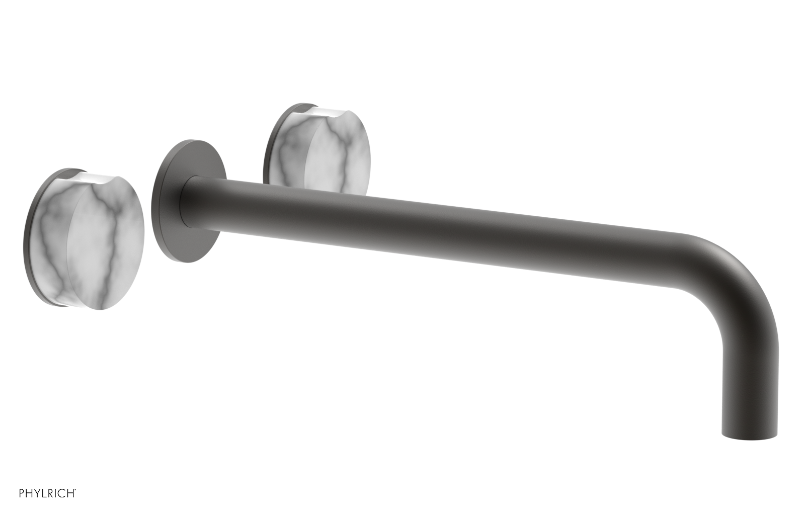 CIRC - 12" Wall Lavatory Set , Marble Handles 250-13-12 — image 1