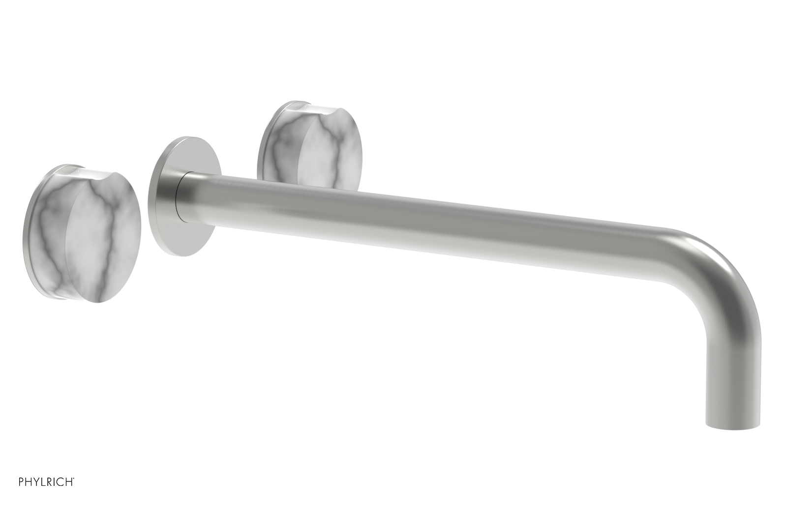 CIRC - 12" Wall Lavatory Set , Marble Handles 250-13-12 — image 1