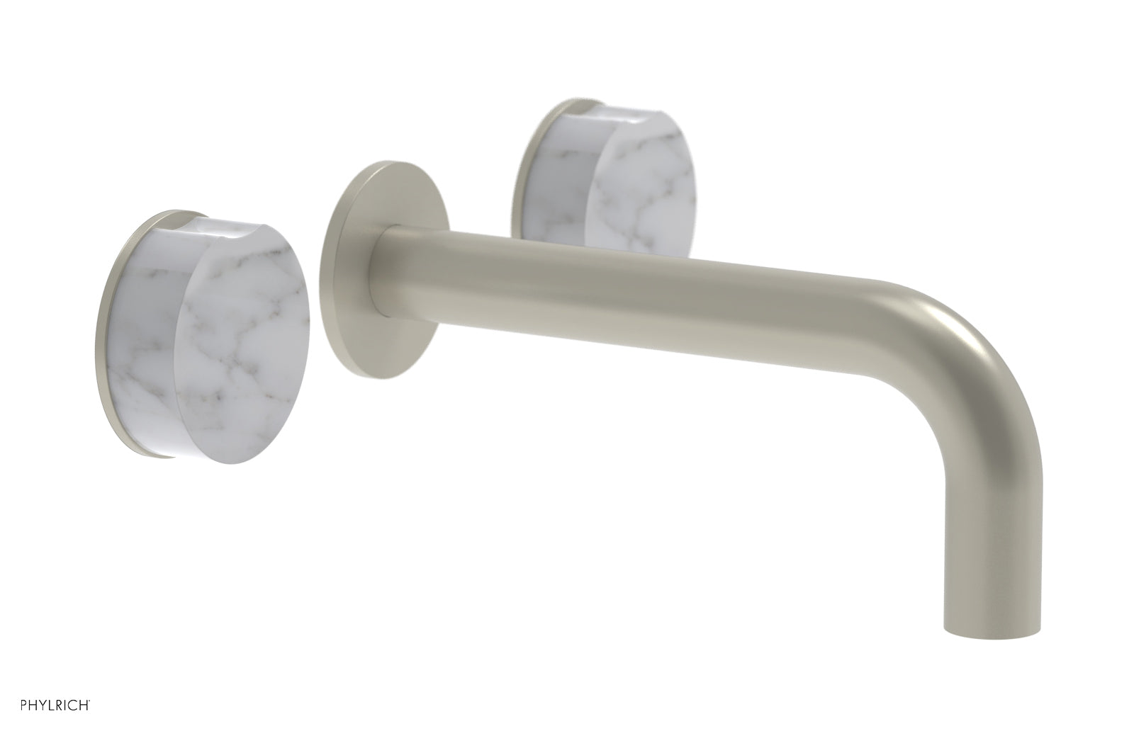 CIRC - Wall Lavatory Set , Marble Handles 250-13 — image 1
