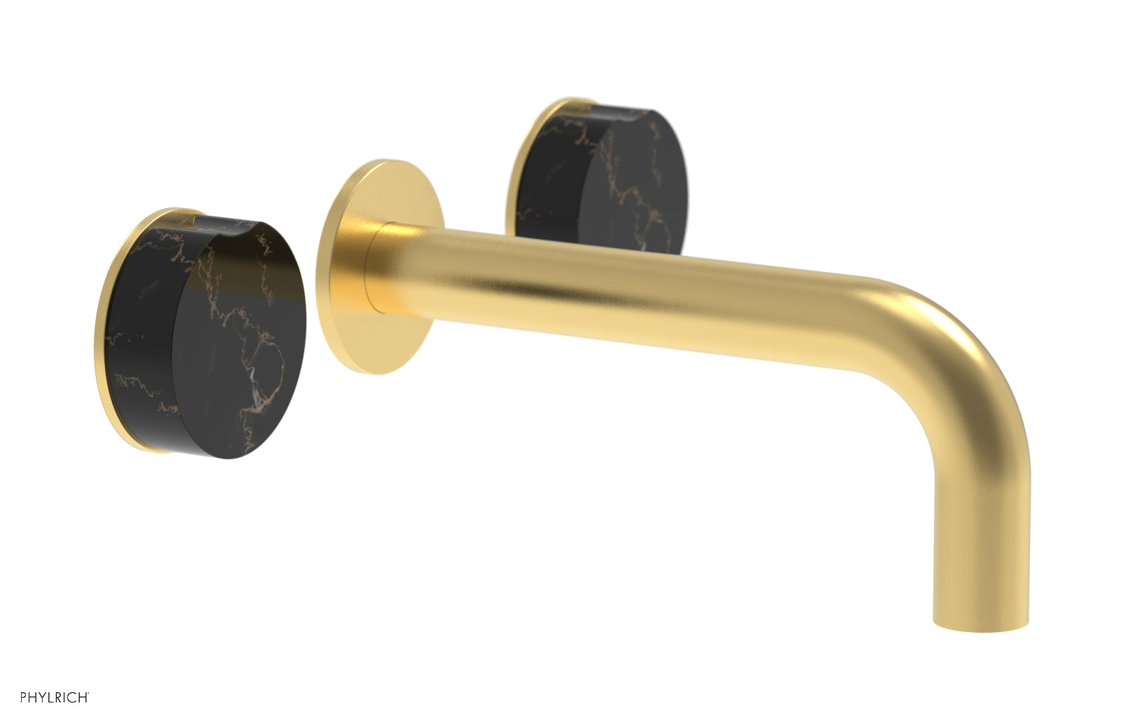 CIRC - Wall Lavatory Set , Marble Handles 250-13 — image 1