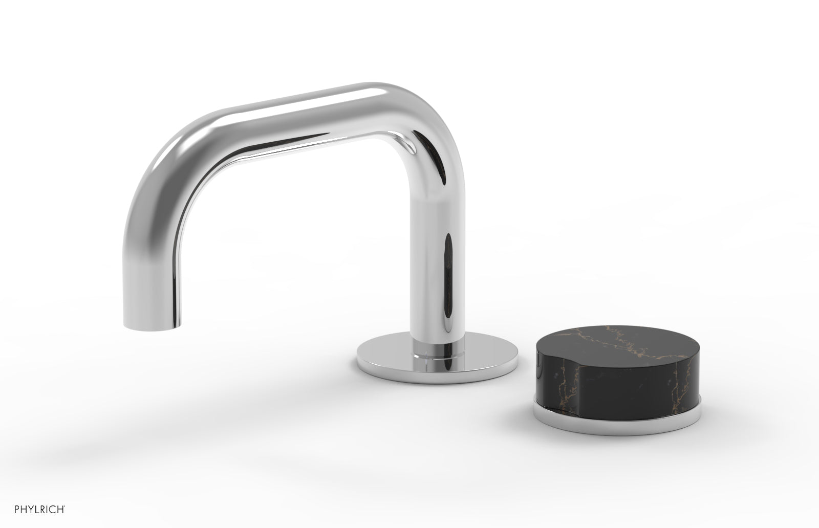 CIRC - Single Handle Faucet - Low Spout, Marble Handle 250L-06