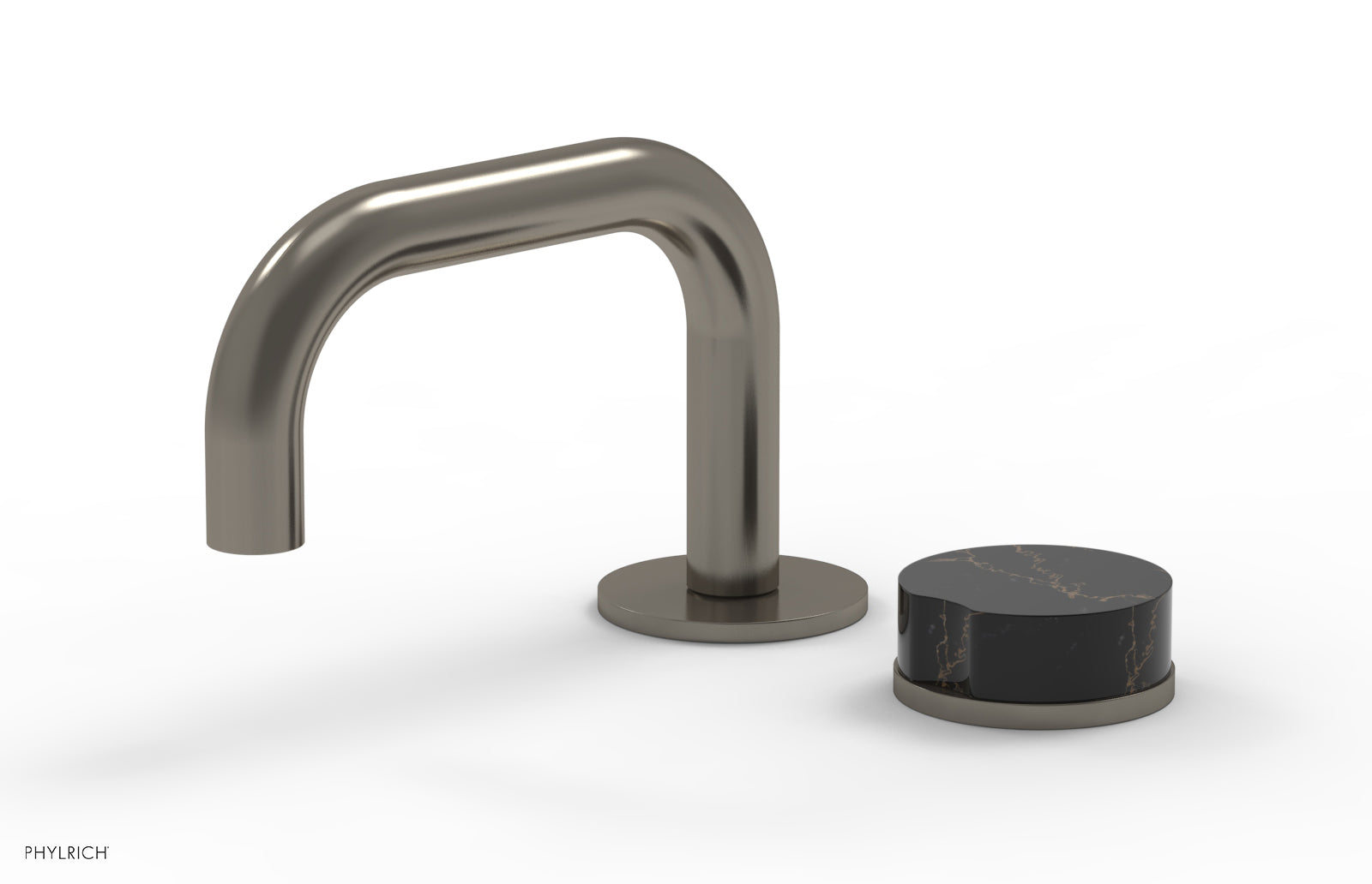 CIRC - Single Handle Faucet - Low Spout, Marble Handle 250L-06