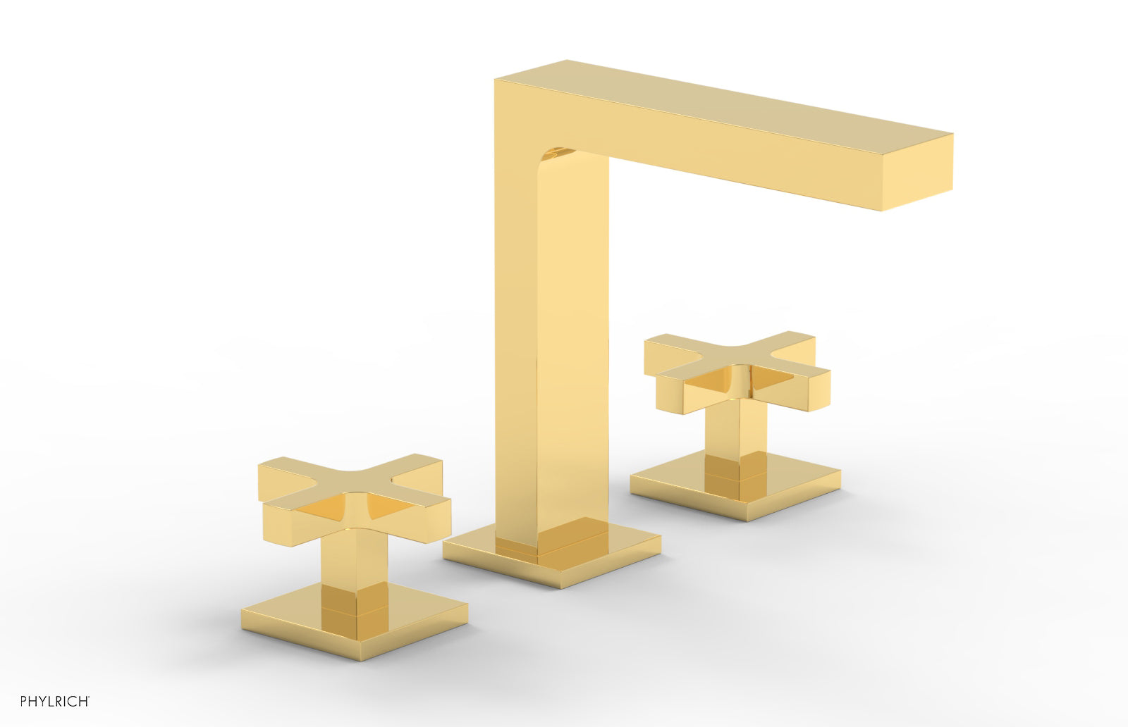 CROI - Widespread Faucet - High Spout Cross Handles 255-01 — image 1