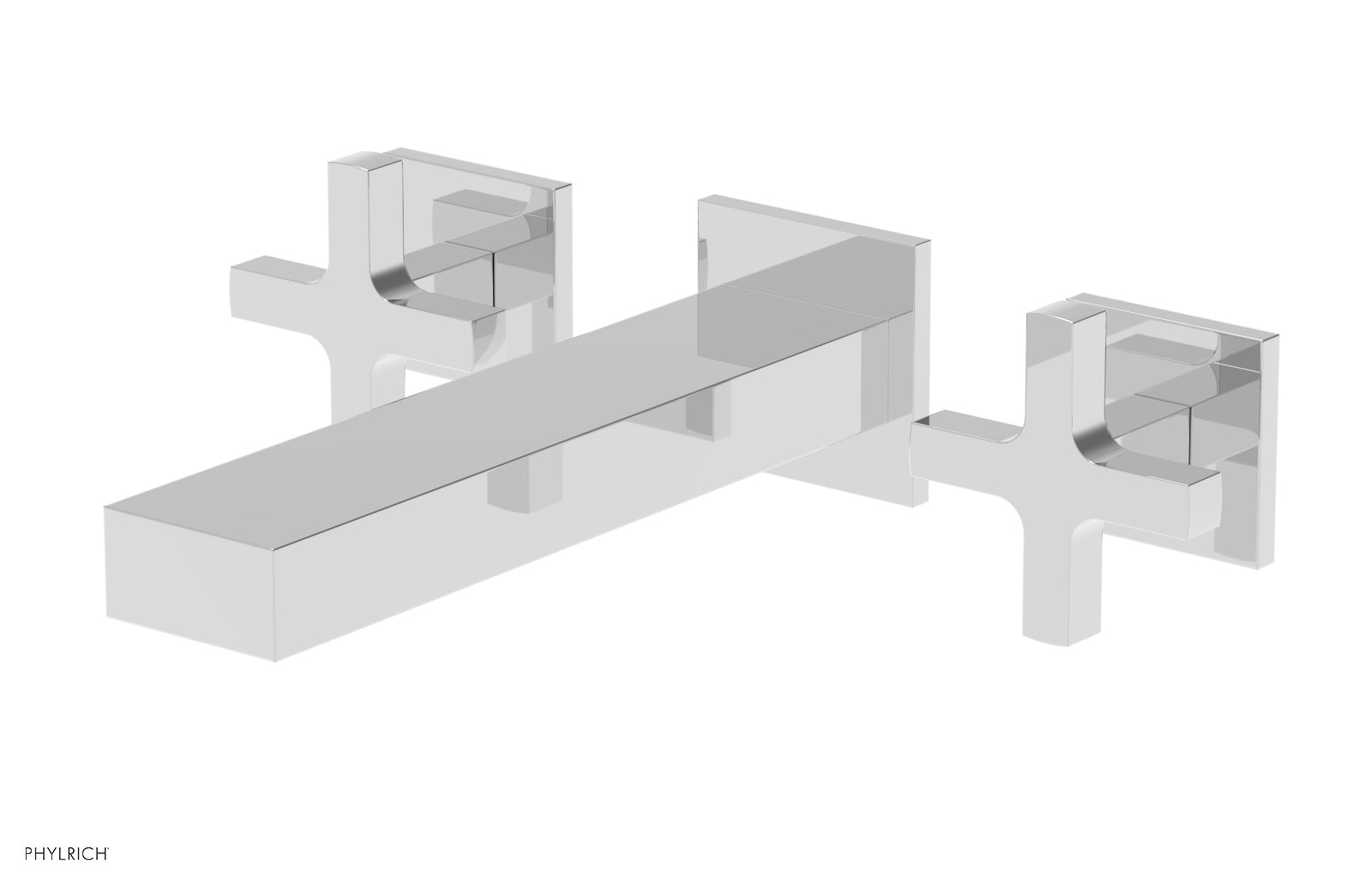 CROI - Wall Lavatory Set - Cross Handle 255-11